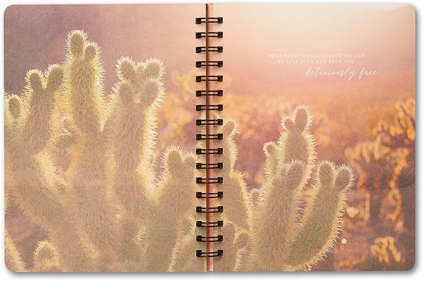 Compendium Spiral Notebook - You are here. Now, everything is possible. — A Designer Spiral Notebook with 192 Lined Pages, College Ruled, 7.5”W x 9.25”H