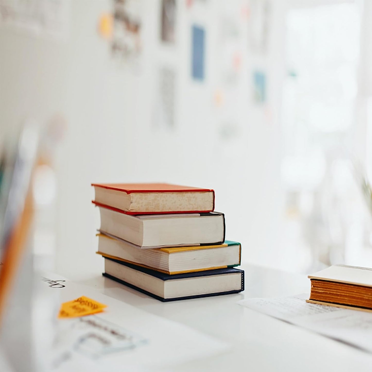 Sticky Notes 16 Pads 3x3 inches, Self-Sticky Note Pads Multi Colors, School Supplies Office Products, Writing Memo for Holiday Shop, Teacher Appreciation Xmas Gift and Daily Life Organization