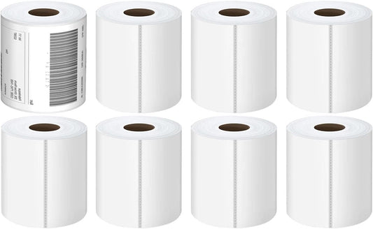 4x6 Thermal Labels - 2000 Labels, Industrial, Direct Thermal, Perforated, Postage, Shipping, Compatible with Zebra, MUNBYN, Polono, USPS, UPS, FedEx, DHL, Amazon, eBay & PAYPAL