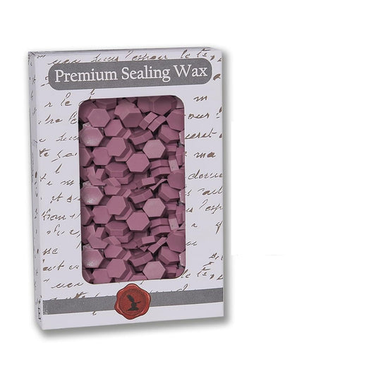Premium Sealing Wax Beads 2 OZ. - 350+ pcs (Vintage Mauve)