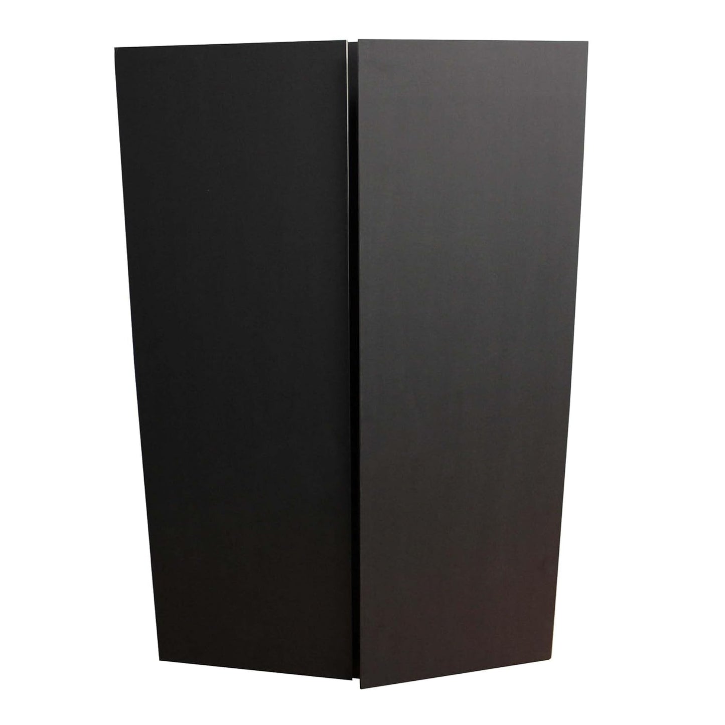 Flipside Products 36” x 48” Foam Project Boards for Presentations, Science Fair, School Projects, Event Displays and Trifold Picture Board - Total Black - 3 Pack