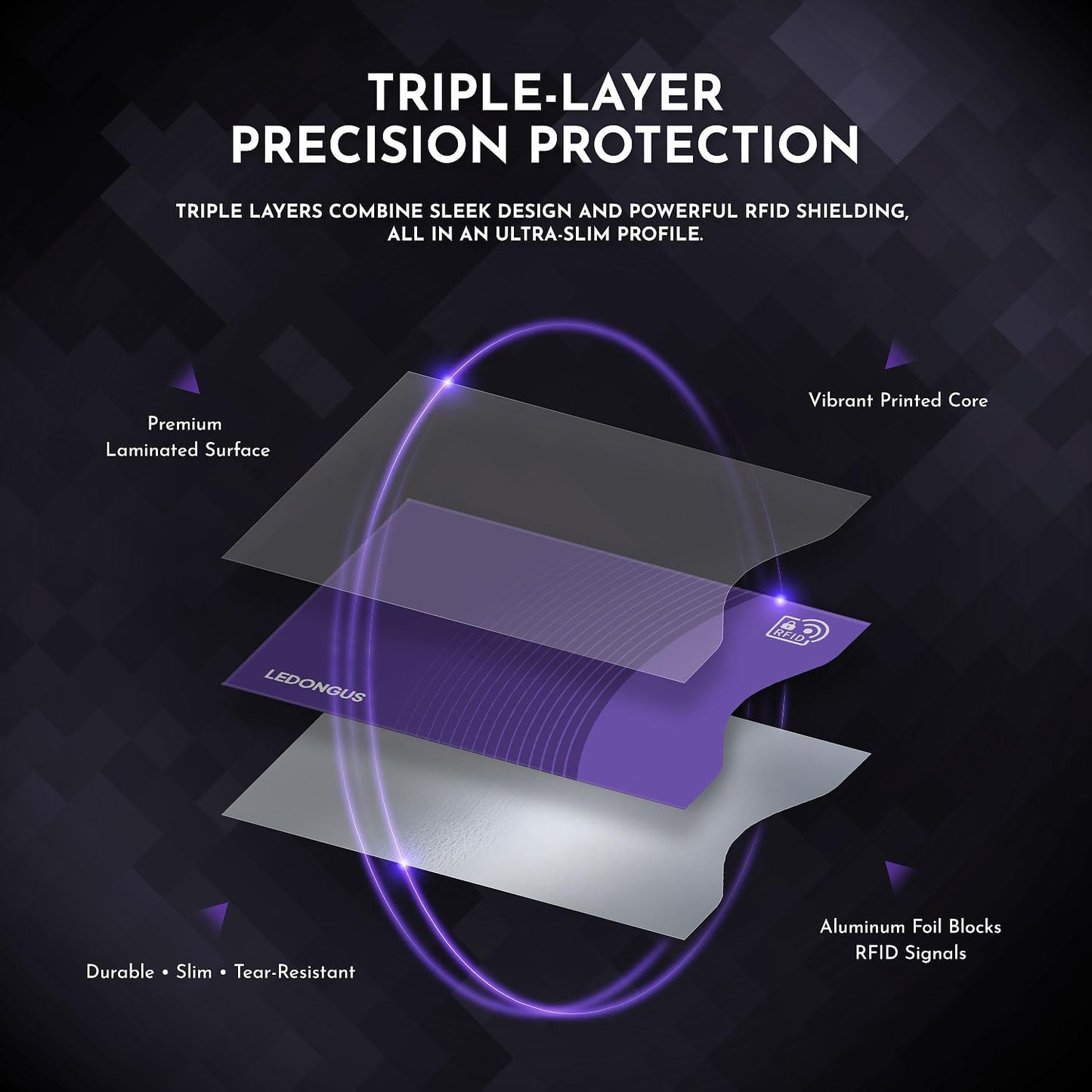 RFID Blocking Card Sleeves, 12-Pack with 2 RFID Blocking Cards|Anti-Theft Protection for Credit Cards| Contactless Skimming Defense,Ultra-Slim & Stylish|Multi-Color