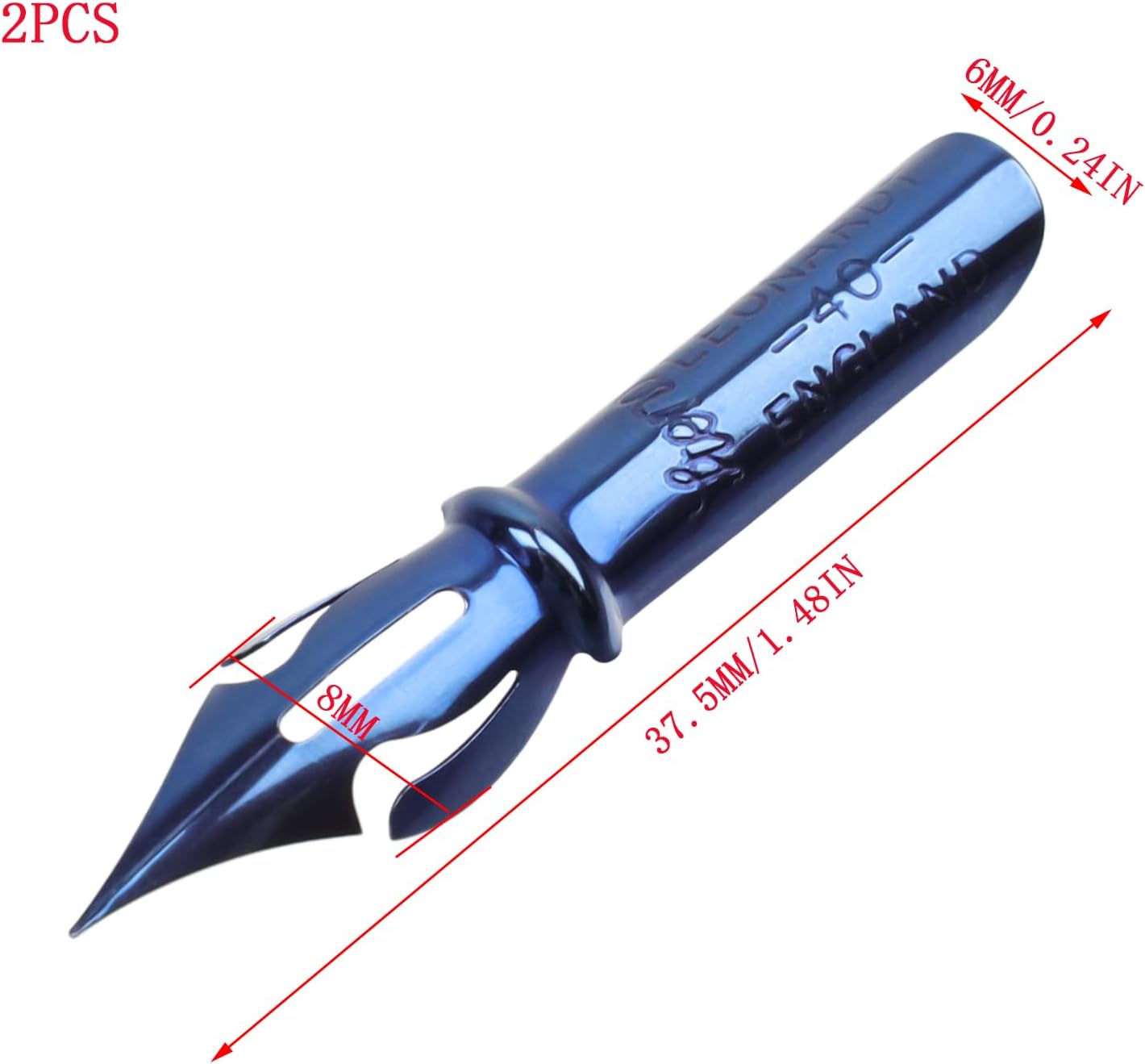 2Pcs/Set Comic Pen Nib Set Pen Nibs Replacements for Calligraphy Manga Writing Painting(Pumpkin Head Nib)