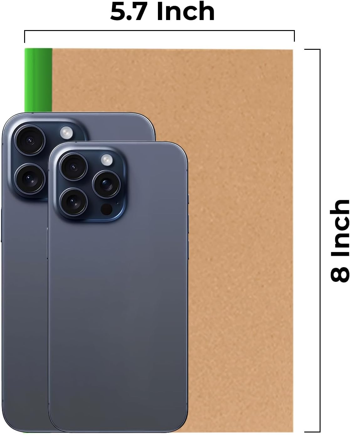 48 Pack Bulk Kraft Journals, A5, Extra Pages - 120 Pages (60 Sheets), College Ruled, 8 x 5.7, No-Bleed Paper, Bulk Kraft Composition Notebooks Lined, Kraft Composition Notebook for School