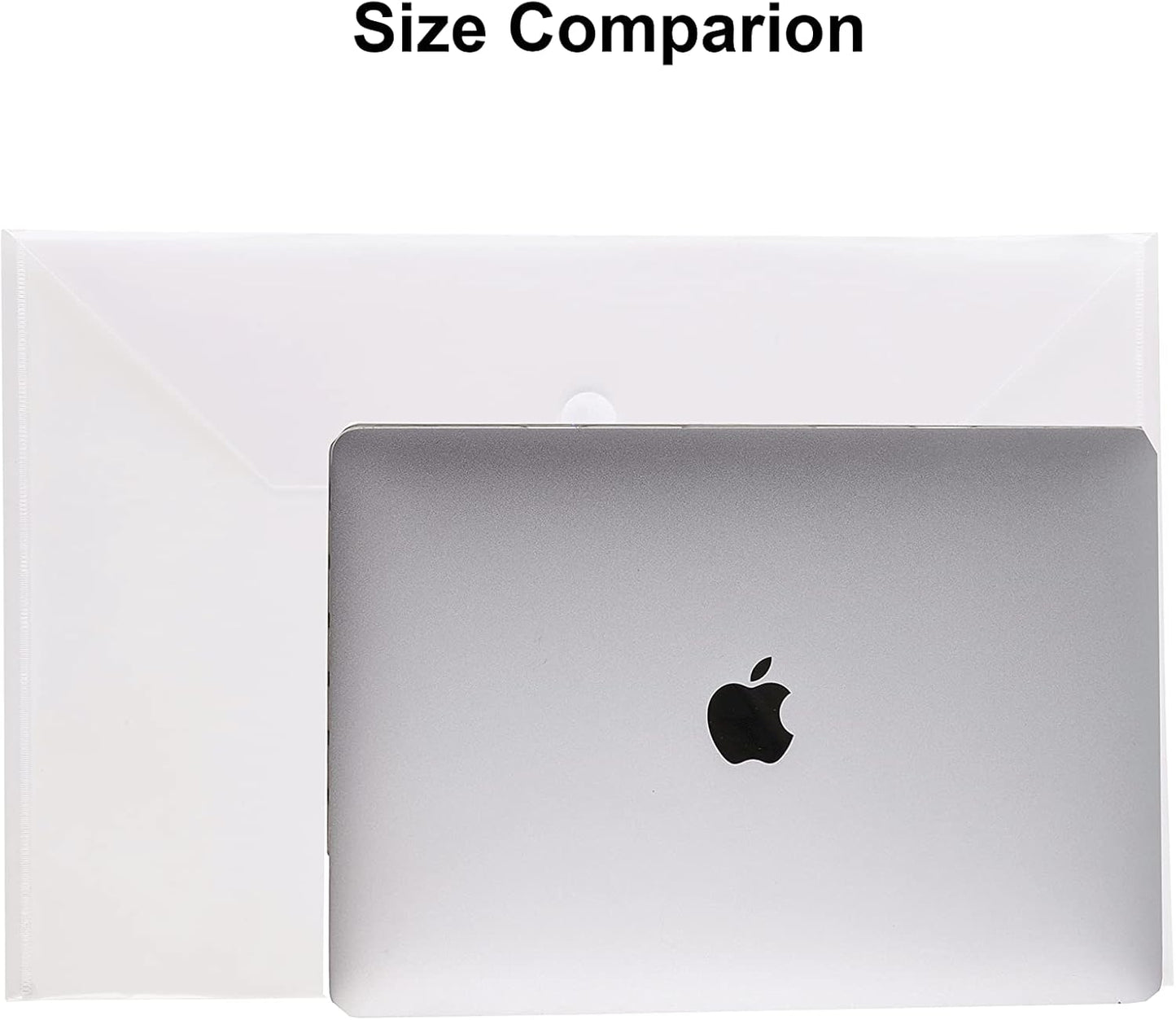 11 x 17 Clear Large Plastic Envelopes Document File Storage Holder 40 Pack Hook Loop Closure