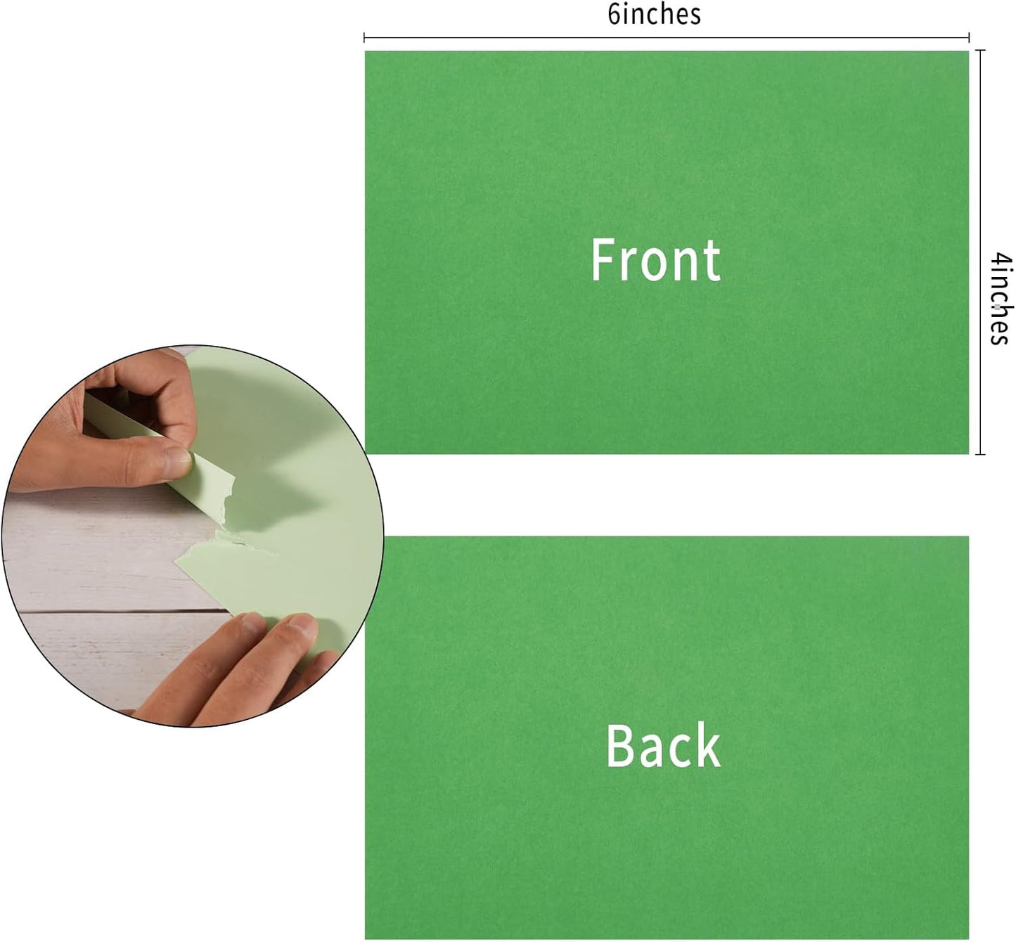 50 Sheets Blank Cardstock Paper 250 GSM Thick Heavy Cards Stock for DIY Art Projects, Card Making, Postcards, Greeting Cards, Birthday Party, Wedding Invitation (Multicolor, 4x6 inches)