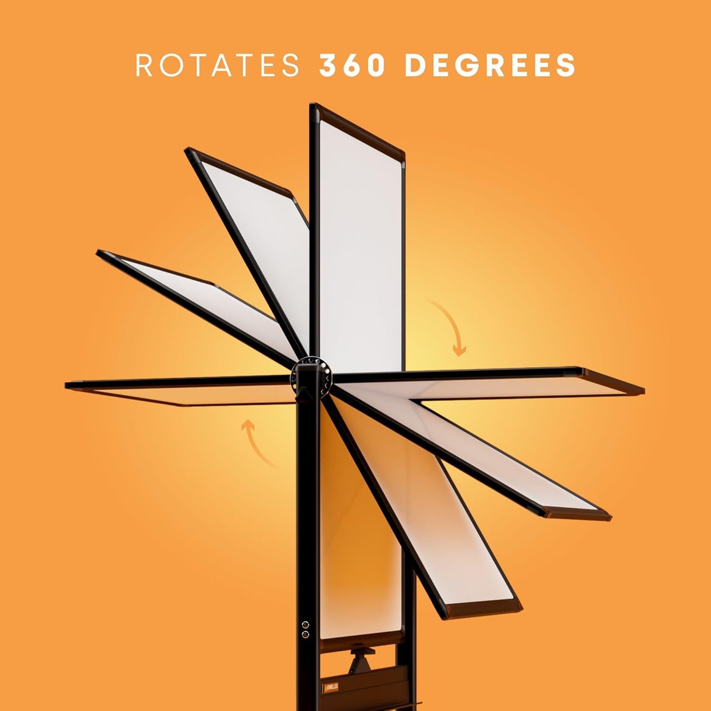 Rolling Dry Erase Board 24 x 48 - Large Portable Magnetic Whiteboard with Stand - Double Sided Easel Style Whiteboard with Wheels - Mobile Standing White Board for Office, Classroom & Home