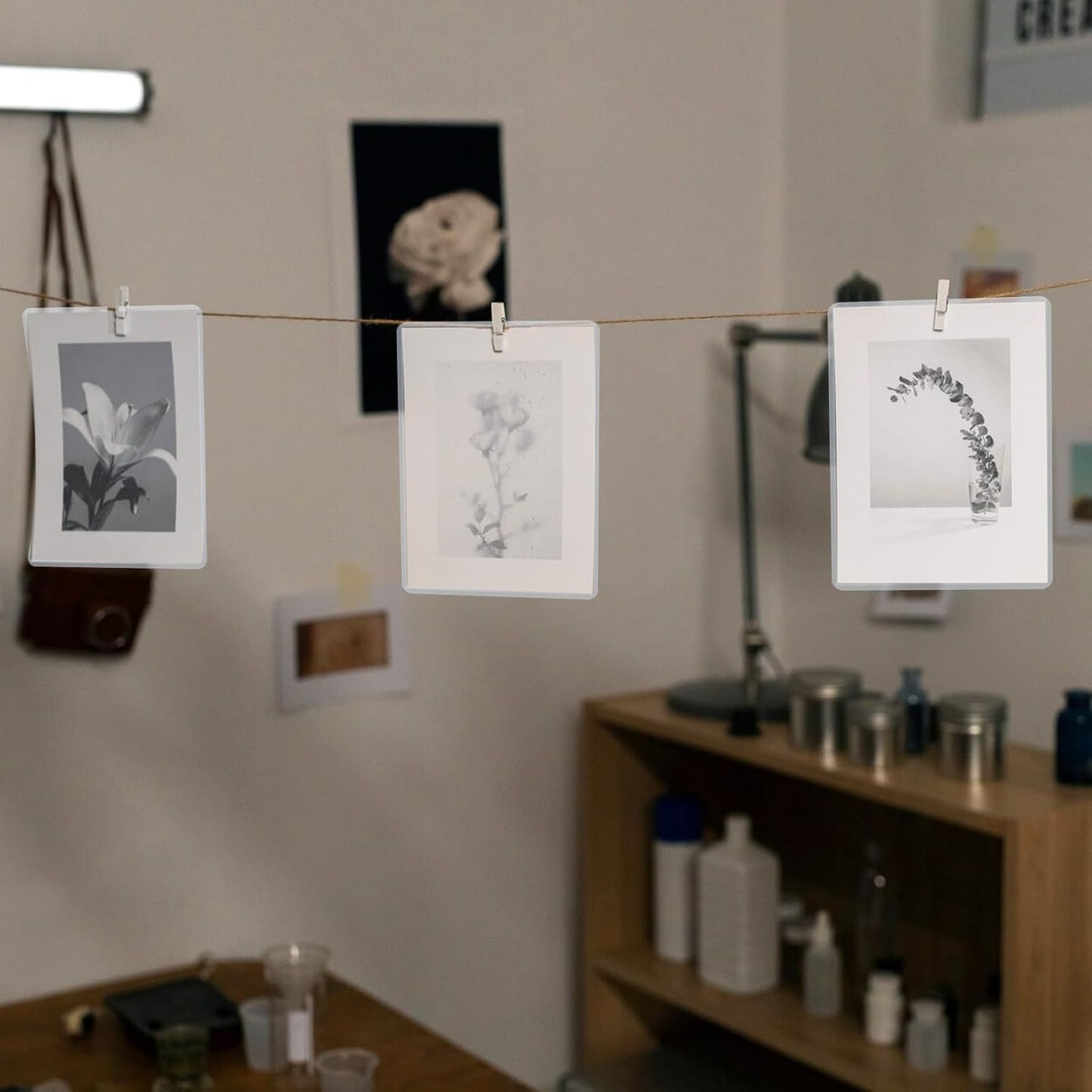 5" x 7" Photo Postcard Protectors, Rigid Hard Print Protectors, Clear Waterproof Protectors, Paper Sleeves Photo Plastic Sleeves Document Holder, Memories and Collectibles Storage (50 Pack)