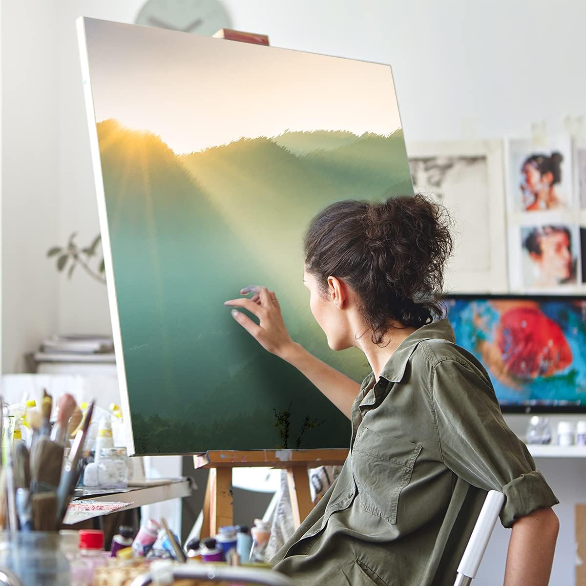 Long Soft Pastels Set - 24 Vibrant Colors, Acid-Free and Non-Toxic, Ideal for Drawing, Blending, and Shading, Perfect for Artists, Students, Beginners and Creative Projects