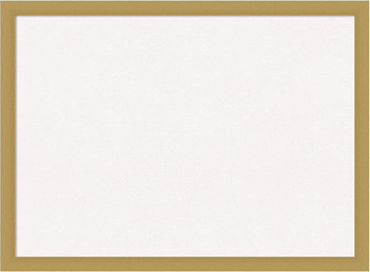 Amanti Art White Cork Board for Wall, 22x30 Vision Board with Gold Frame, Medium Corkboard Office Decor for Home Organization, Casual Corkboard Pinboard to display items for home organization