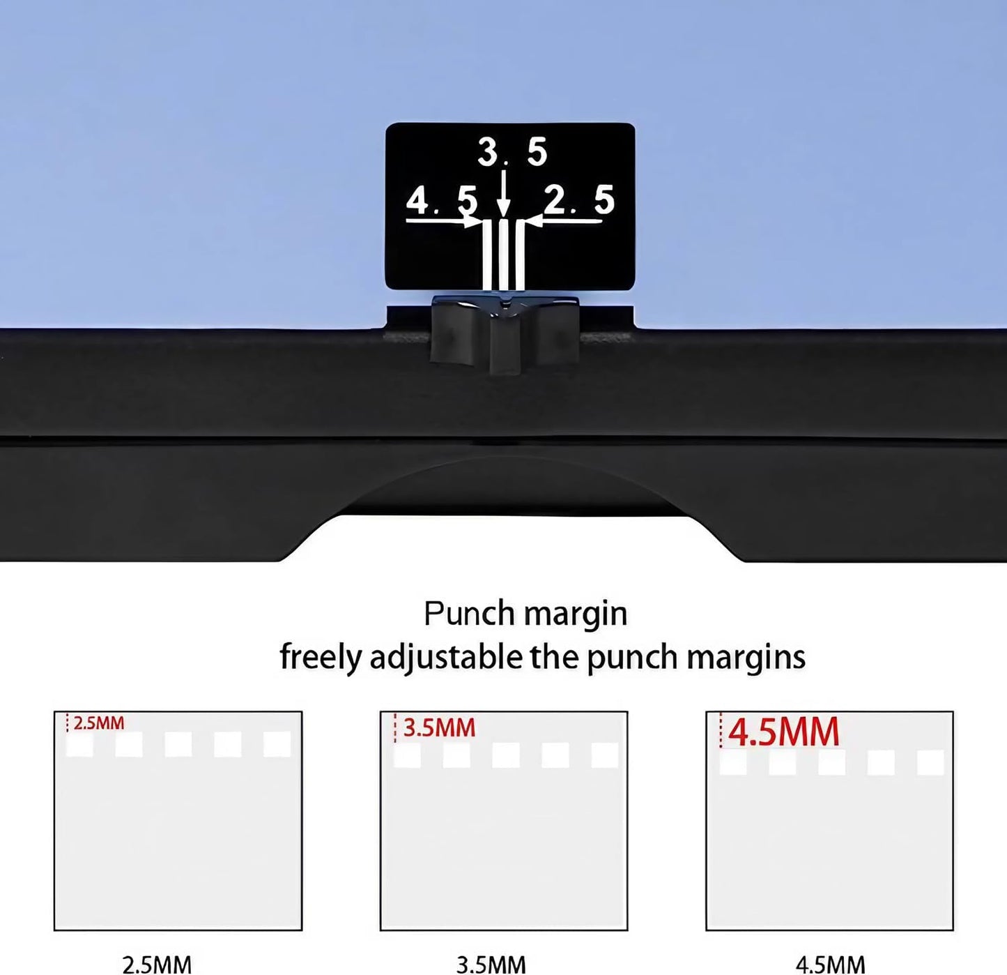 Rayson TD-130 Wire Binding Machine (Square Holes) Punch 12 Sheets/Bind 120 Sheets with Sturdy Metal Construction