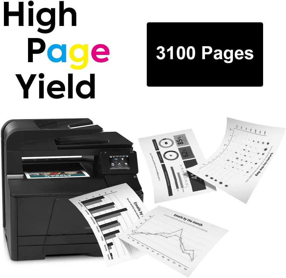 Compatible Toner Cartridge Replacement for Canon 052H 052 (1-Pack), Compatible use with Canon ImageCLASS LBP214dw, LBP215dw, MF424dw, MF429dw, MF426dw Series Printers