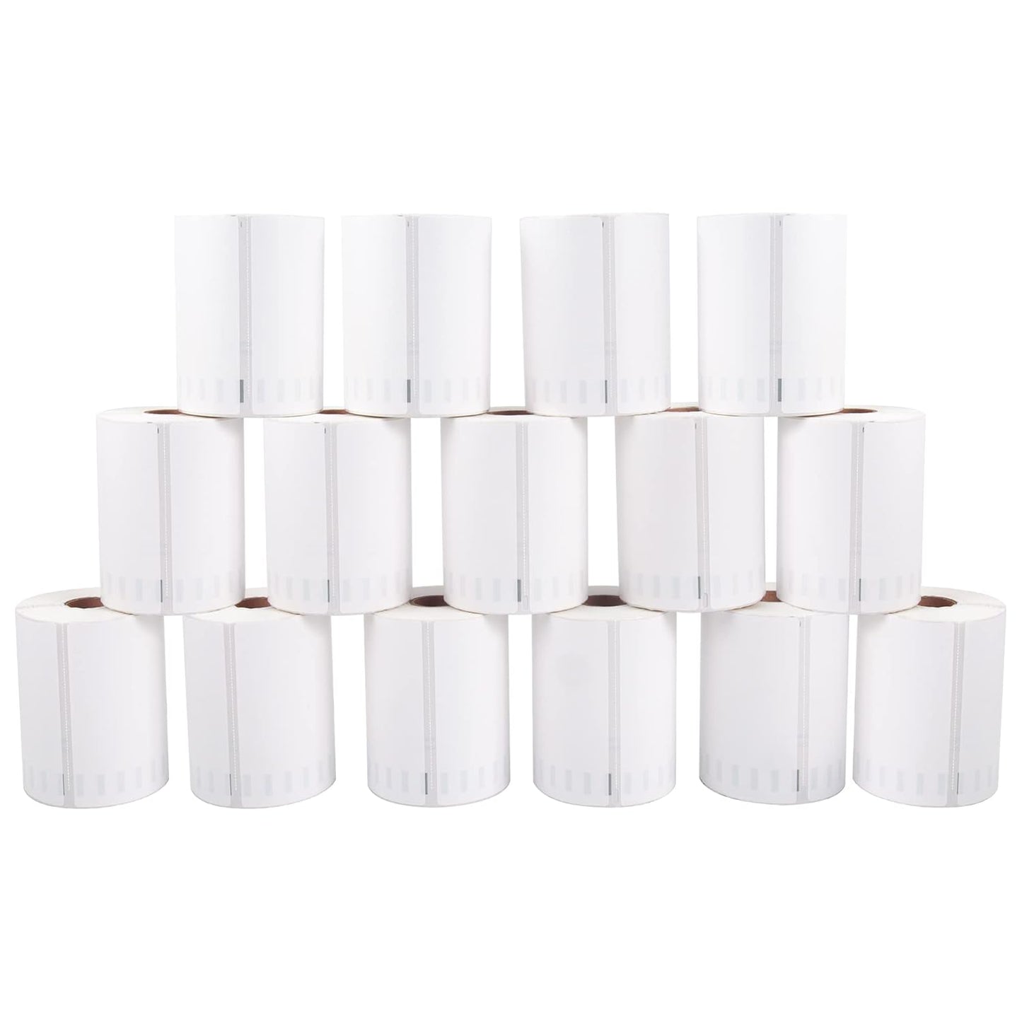 L LIKED 3300 PCS 4"x 6" Direct Thermal Labels White Perforated Shipping Label, Compatible with DYMO 4XL 1744907,Zebra, Rollo, Jadens, Nelko, 220 Labels per Roll, 15 Rolls