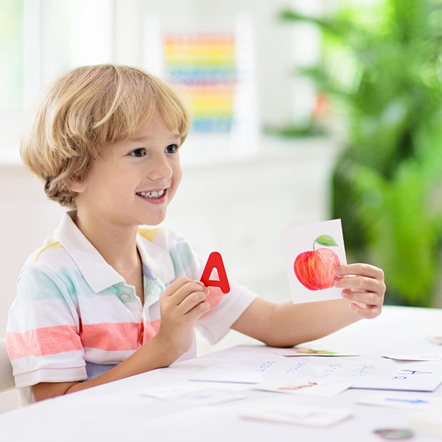 300 Pack White Blank Index Cards 3x5 Unlined Note Cards, Goefun 80lb Heavy Duty Cardstock Thick Paper for Postcards, Photo Paper, Syllable Boards