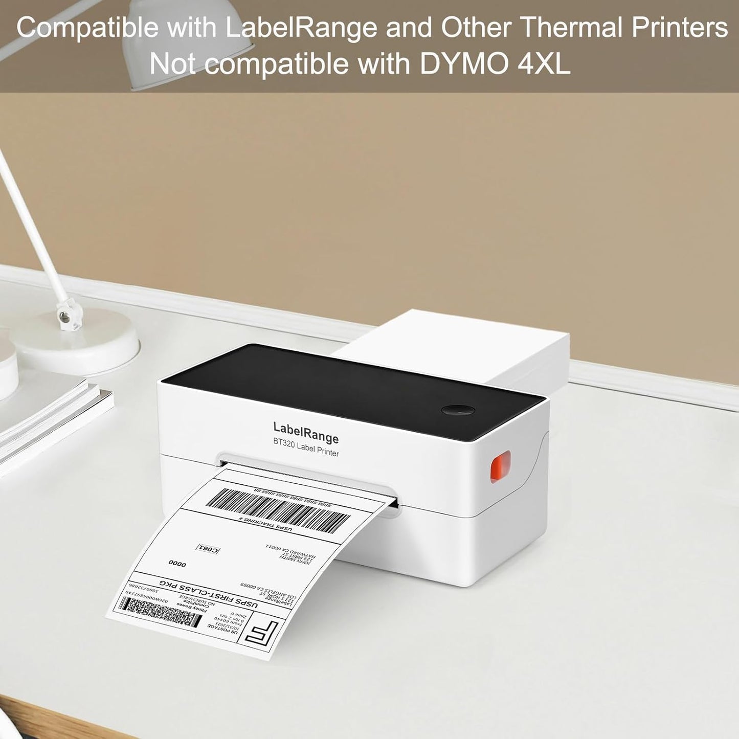 4x6 Thermal Labels, Commercial Grade Direct Thermal 4x6 Shipping Labels, 500 Sheets per Stack,1 Stack
