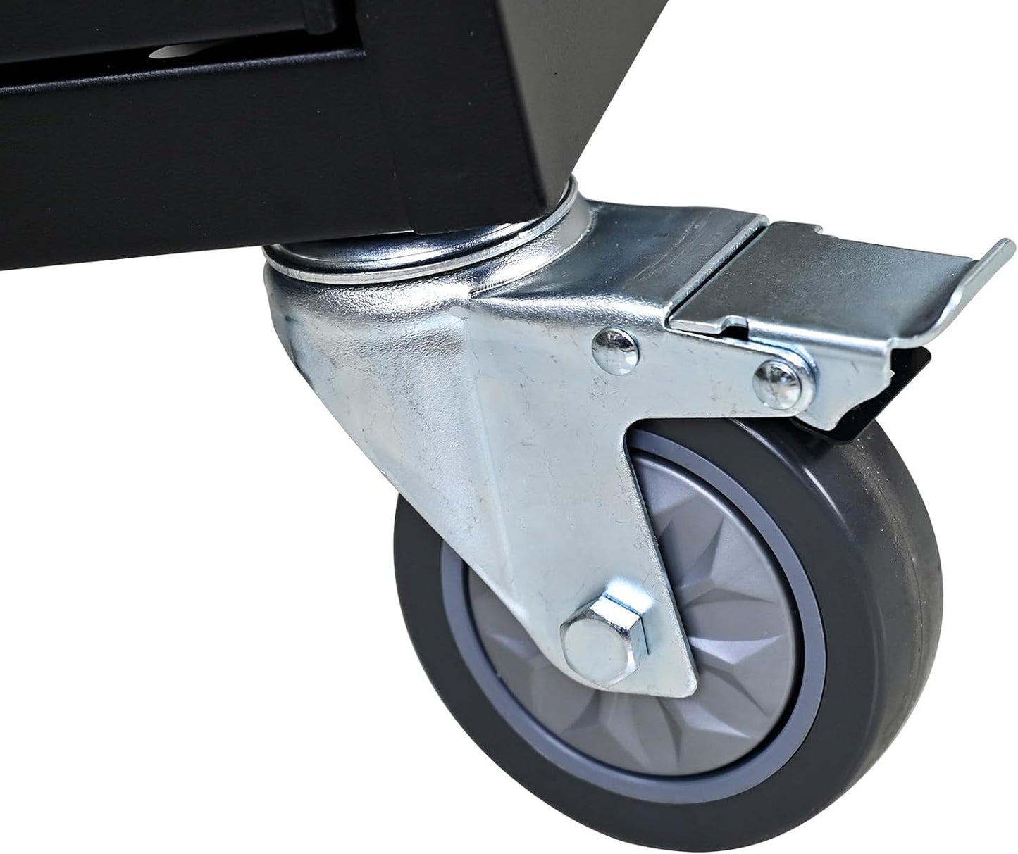 16 Device Charging Cart for Laptop Up to 16.3-inch Screen, Mobile Charging Station and Tablet Storage Cart for iPad, Chromebooks with Cord Organizer, Black