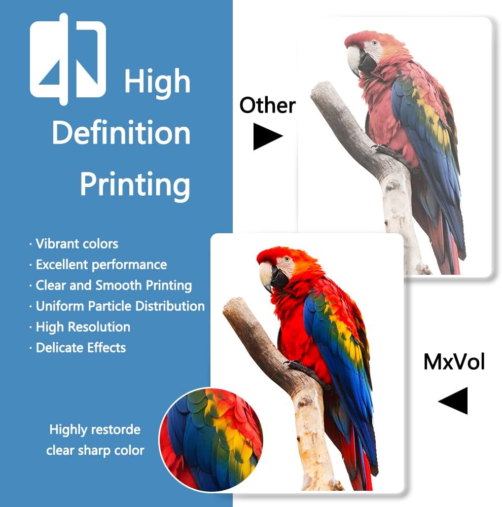 MxVol Compatible TN433 TN431 TN-433 Toner Cartridge Replacement for Brother TN 433 TN-431 MFC-L8900CDW MFC-L8610CDW HL-L8360CDW HL-L8260CDW Printer Toner (TN433BK TN433C TN433M TN433Y, 4-Pack)
