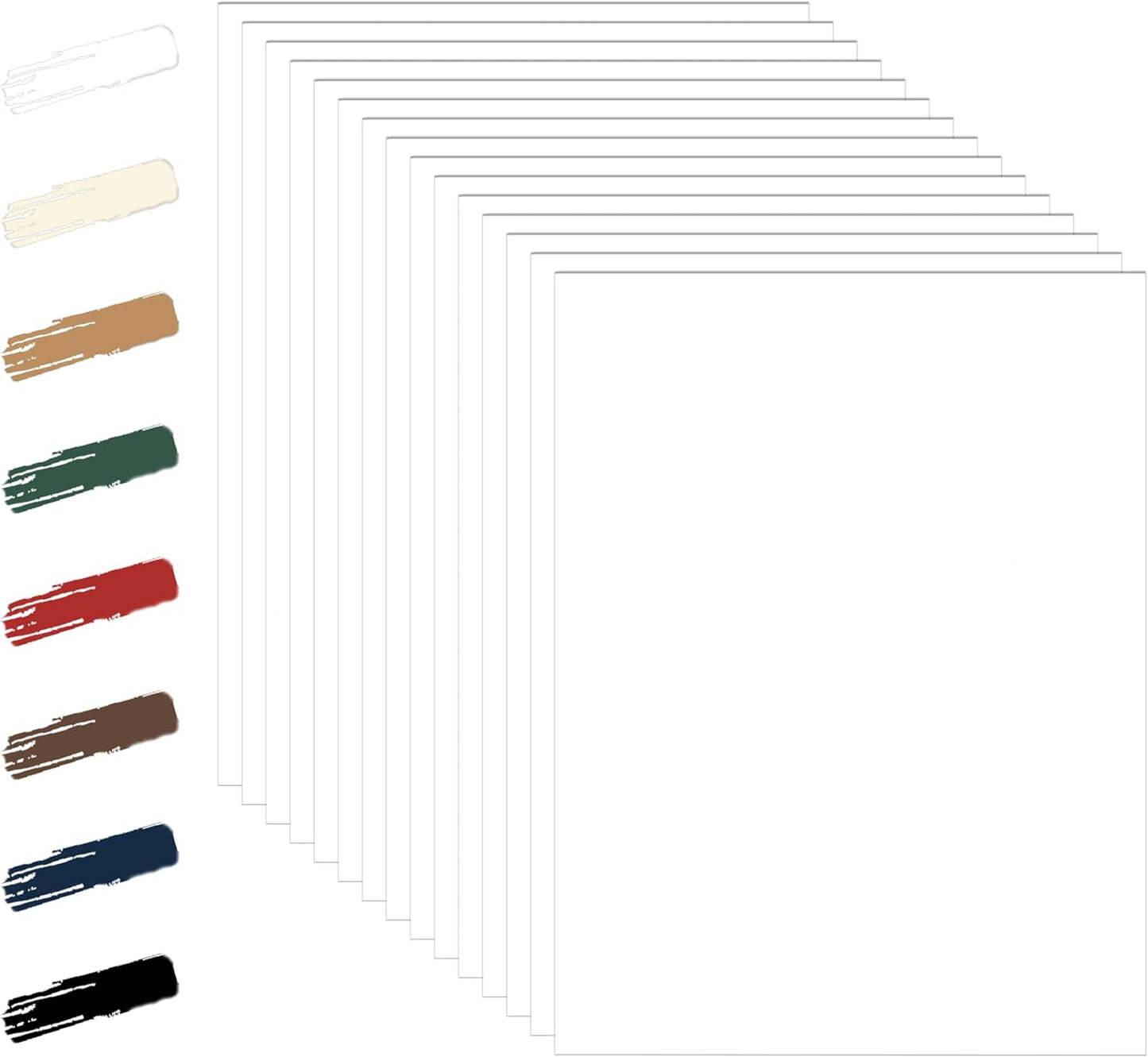 28 Sheets White Cardstock 8.5 x 11 Certificate Paper, 92lb Heavyweight Printer Paper Card Stock for Wedding, School Crafting, Memus, Making Cards, Business Cards, Invitations