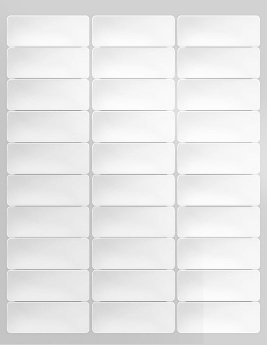 enKo 1 x 2-5/8 Inch 30 Up Return Mailing Address Labels White Printable FBA Labels (300 Sheets, 9000 Labels)