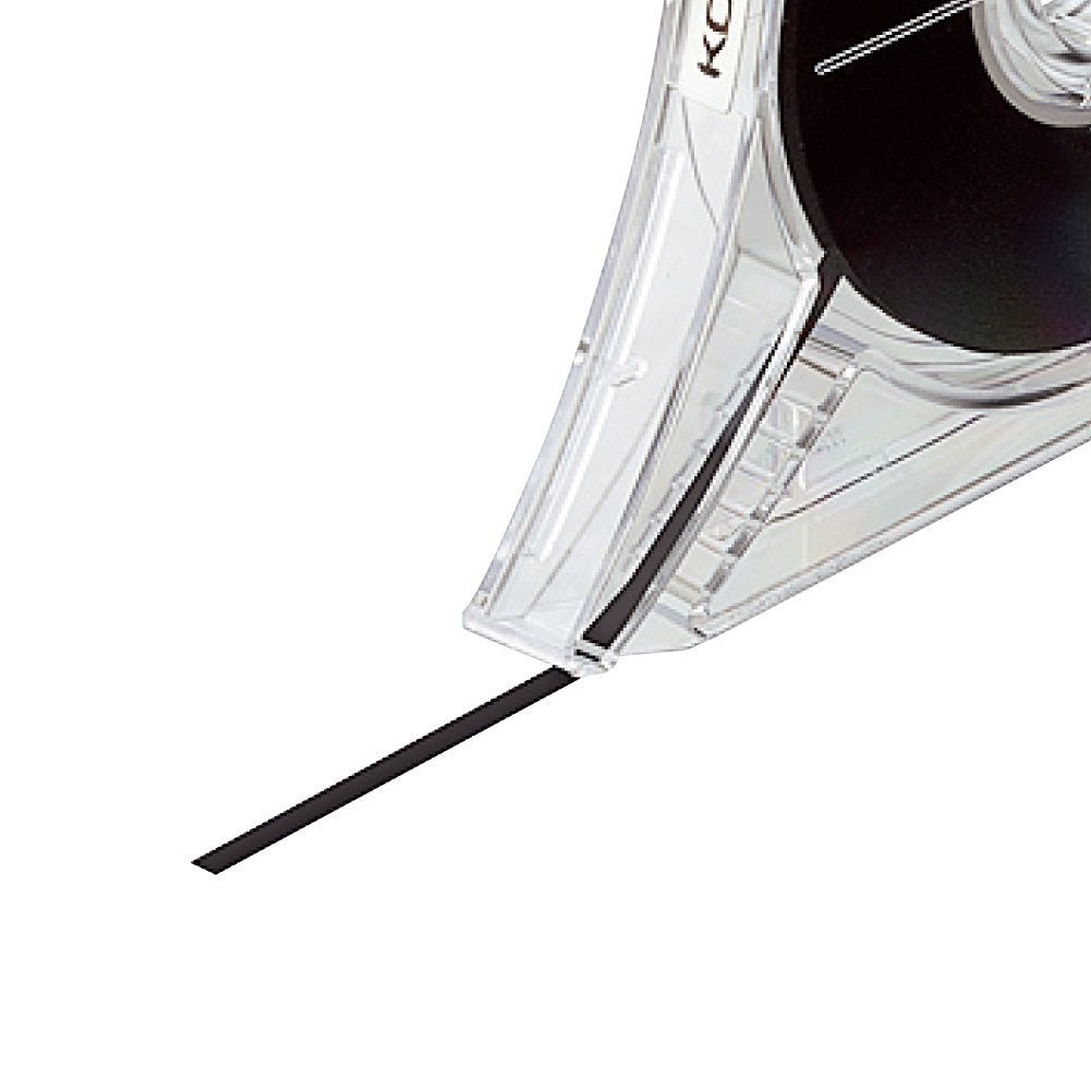 KOKUYO Whiteboard Tape, Width 2 mm 1/12 inch Borders Pulling Tape, Whiteboard Dry Erase Board Accessories, Striping Chart Graphic Grid Tape, Length 16m, Black, Japan Import (T-502)