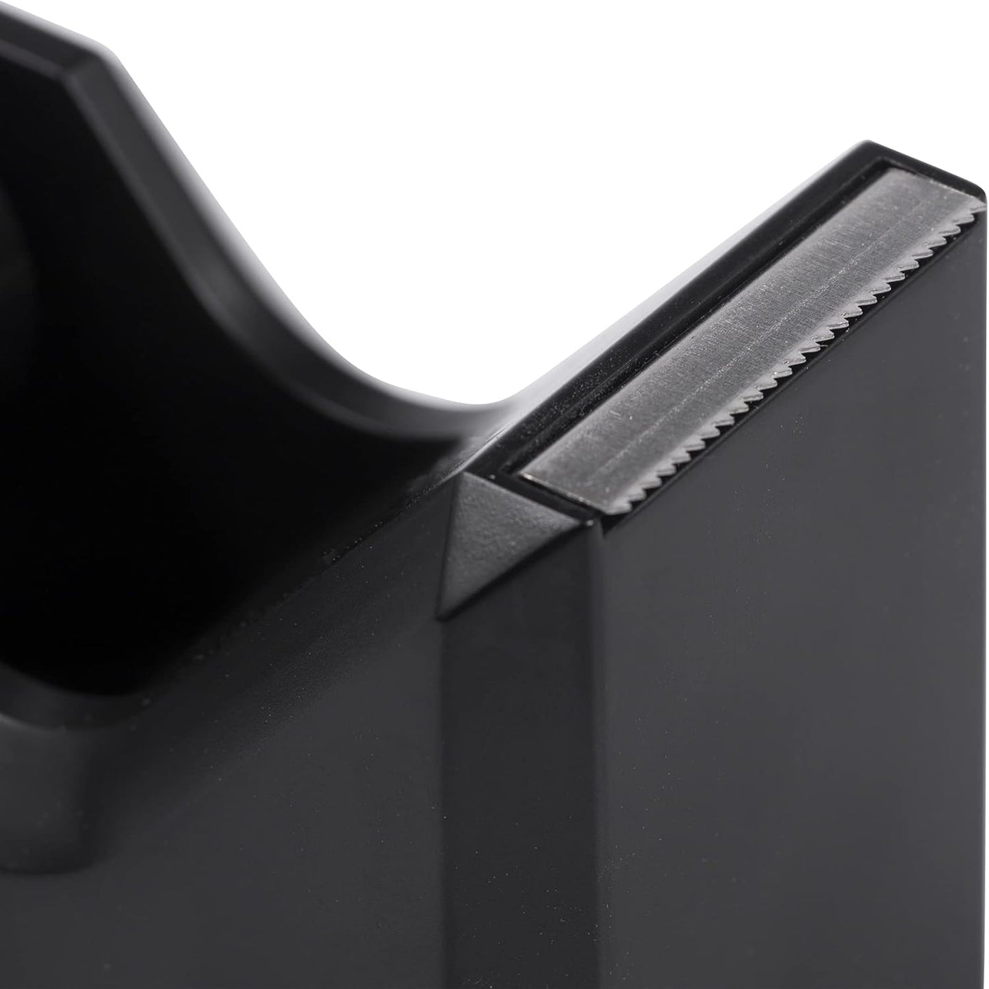 JAM PAPER Colorful Desk Tape Dispensers - Black - Sold Individually