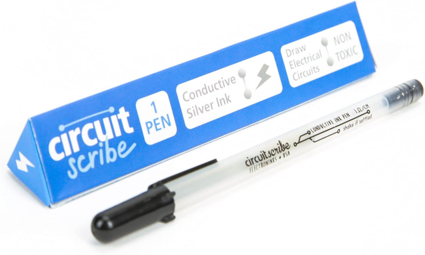 Circuit Scribe Conductive Ink Pen: Draw Circuits Instantly