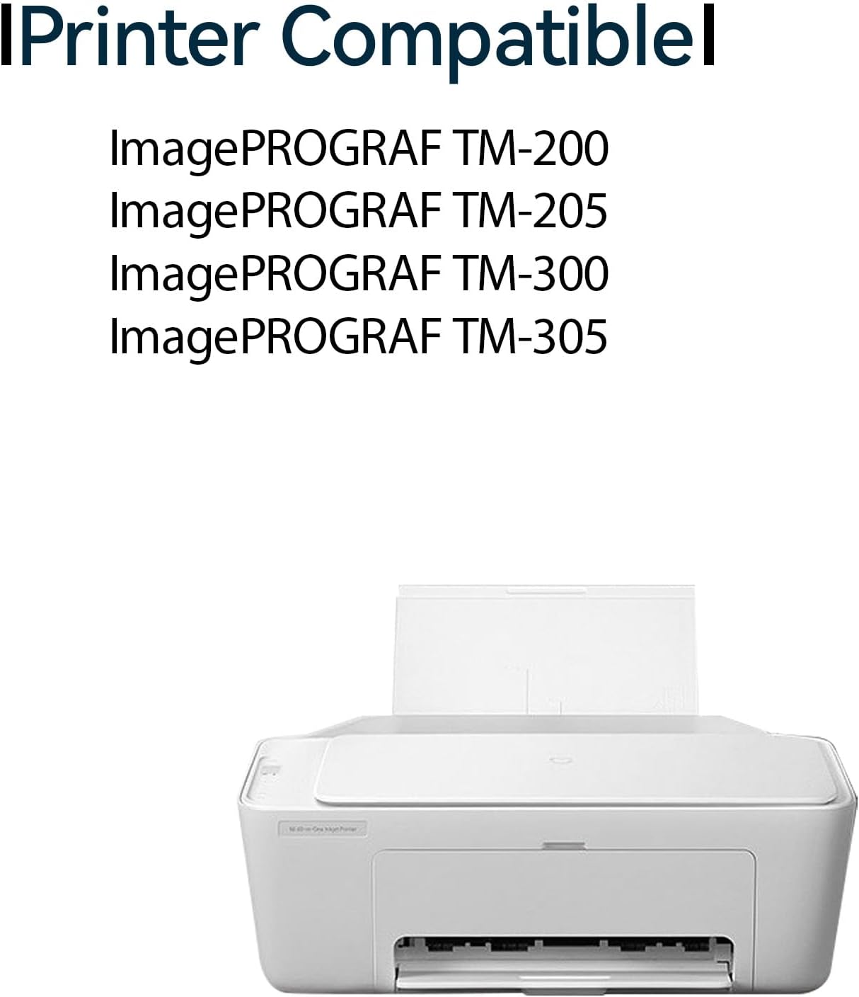 PFI-320 PFI320 Ink Cartridge for PFI-320 Ink Tank Use for ImagePROGRAF TM-200 TM-205 TM-300 TM-305 Printers (5-Pack)