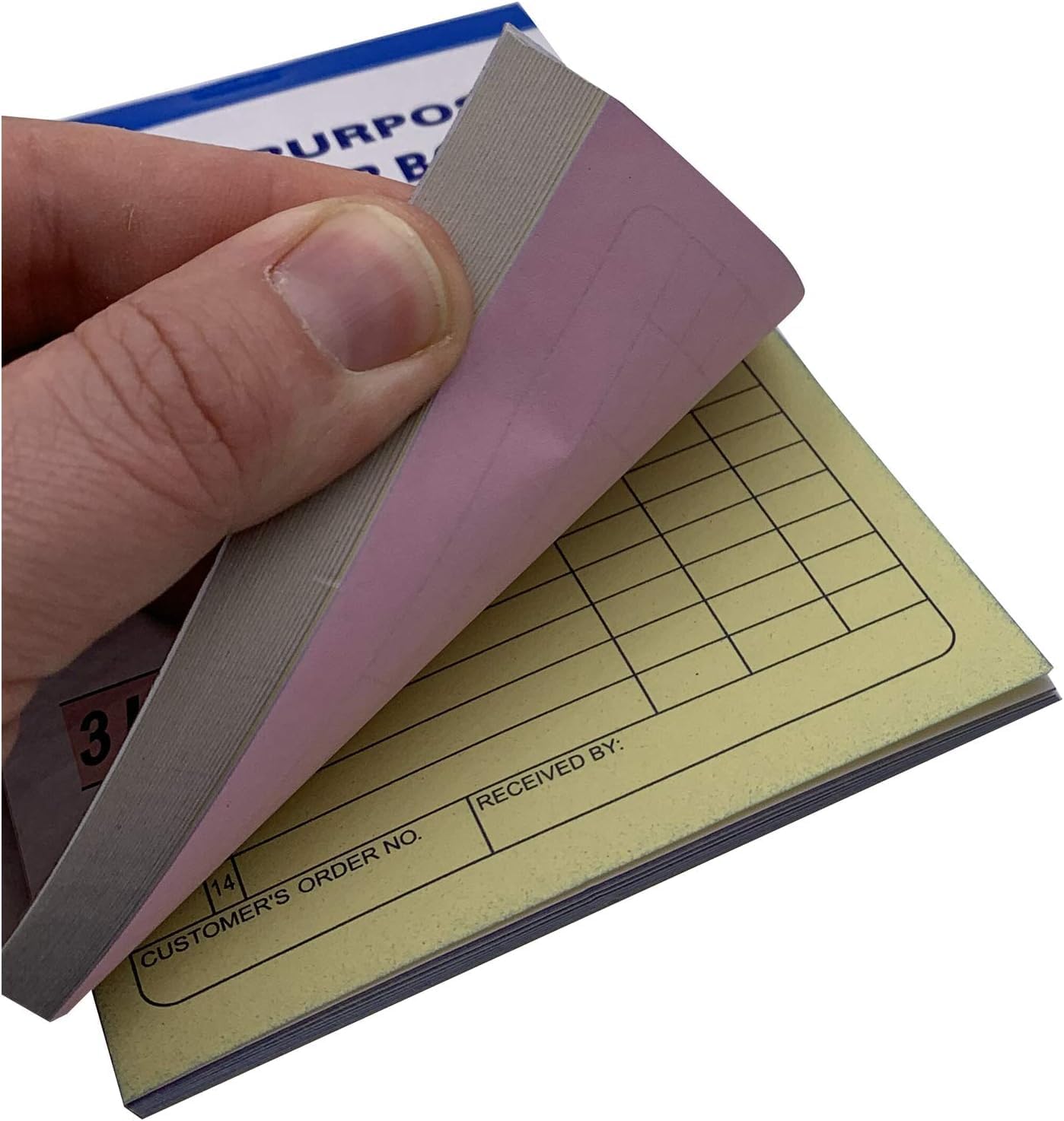 Sales Order Book 33 Triplicate Forms Carbonless 3 Copy's - Wholesale Lot of 10