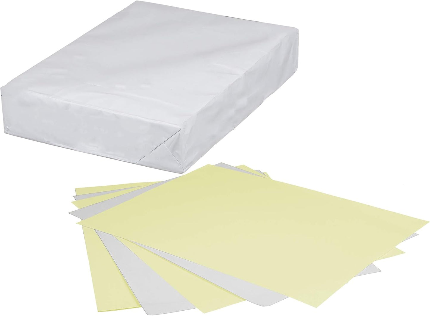 Limited Papers (TM), Carbonless Sheets, Superior, Pre Collated, Multi part, Bond Finish. (2 Part Reverse, 8.5 x 11 Inch, Canary/White (5887), 1 Ream)