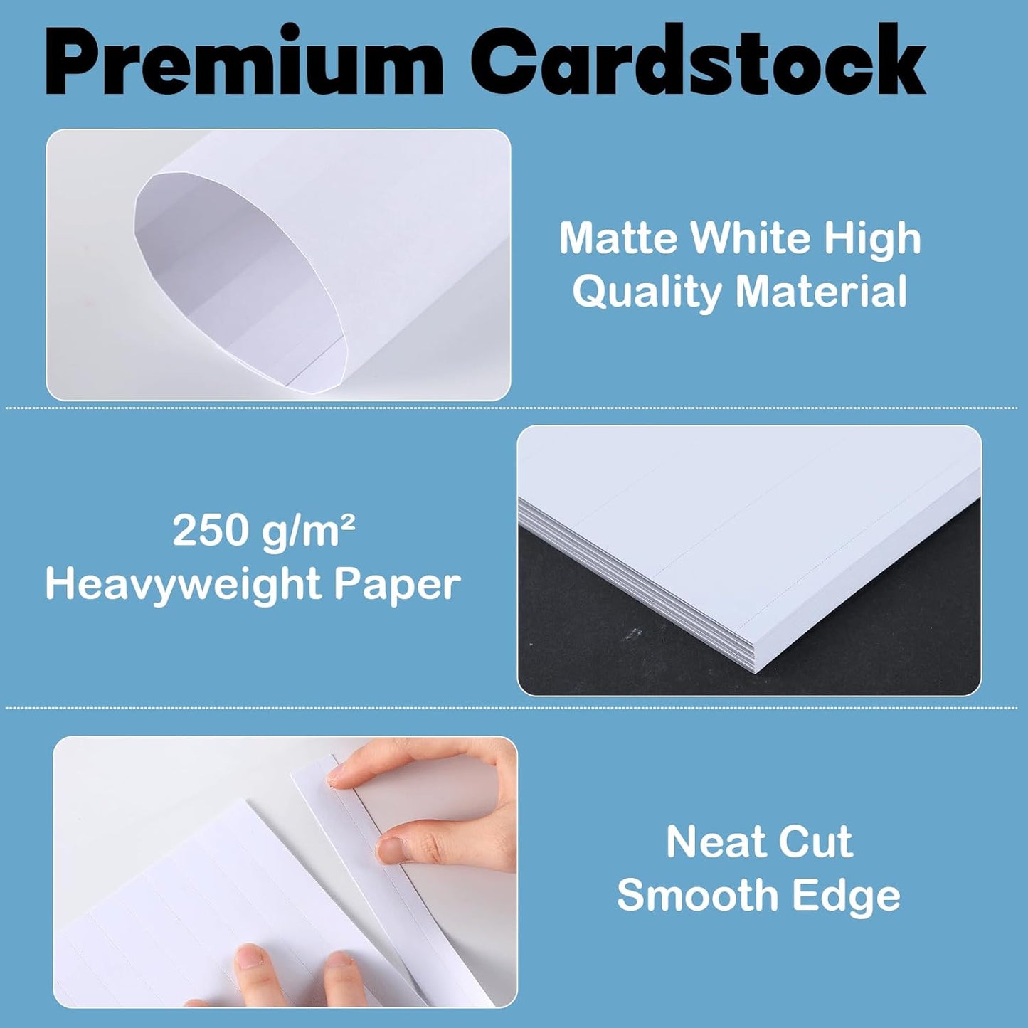 gisgfim 20 Sheets Binder Spine Inserts 1/2 Inch Spine Width White Edge Labels 92LB Printable Side Identifiers for Inkjet Laser Printers Cardstock View Binders Labels 16 Inserts/Sheet