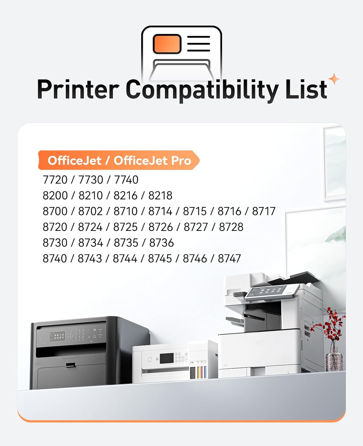 952XL Ink Cartridges 4-Pack with Chip Remanufactured for HP 952 952XL Ink Compatible with HP OfficeJet Pro 7740 7720 8210 8216 8702 8710 8720 8740 8715 8725 8700 Printer Ink(Black Cyan Magenta Yellow)