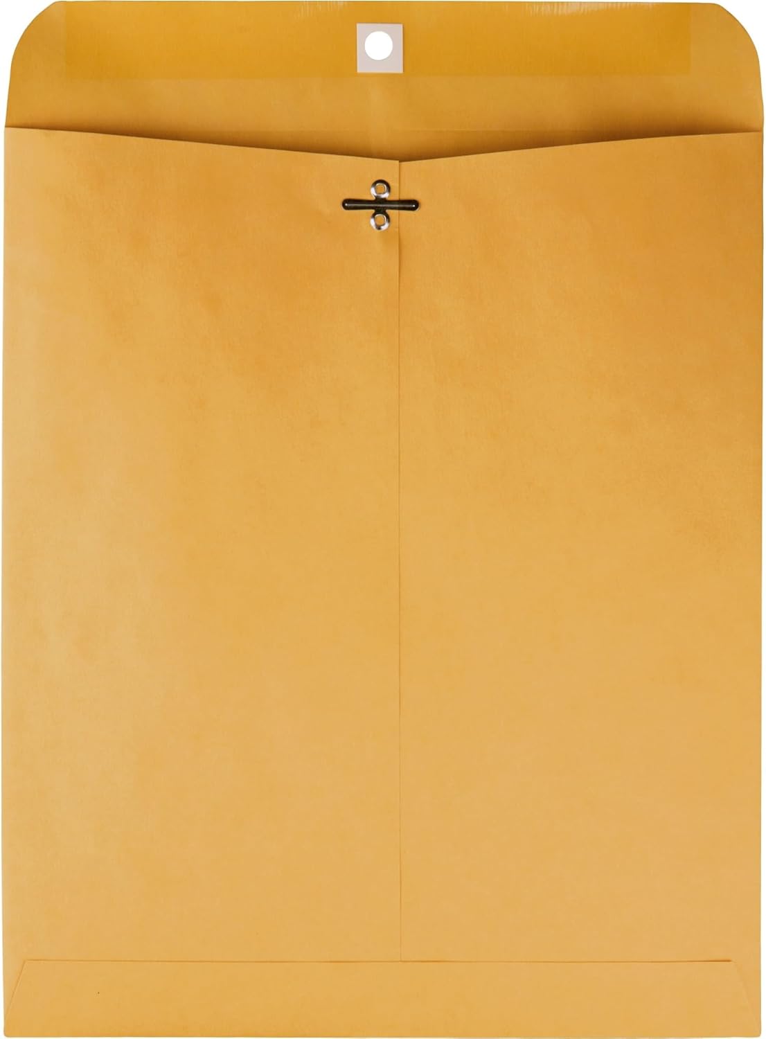 Quality Park 10 x 12 Clasp Envelopes with Clasp Closure and Gummed Seal, Great for Filing, Storing or Mailing Documents, 28 lb Brown Kraft, 100 per Box (QUA37895)