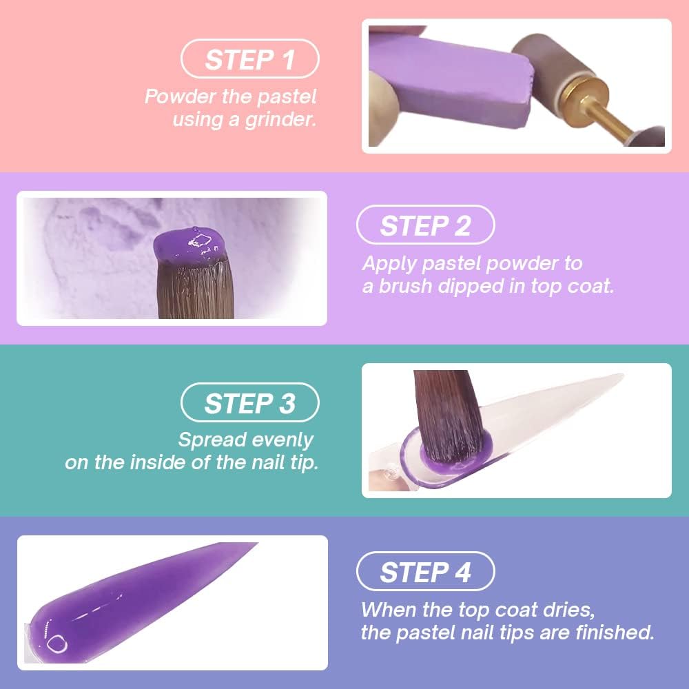 Long Soft Pastels Set - 24 Vibrant Colors, Acid-Free and Non-Toxic, Ideal for Drawing, Blending, and Shading, Perfect for Artists, Students, Beginners and Creative Projects