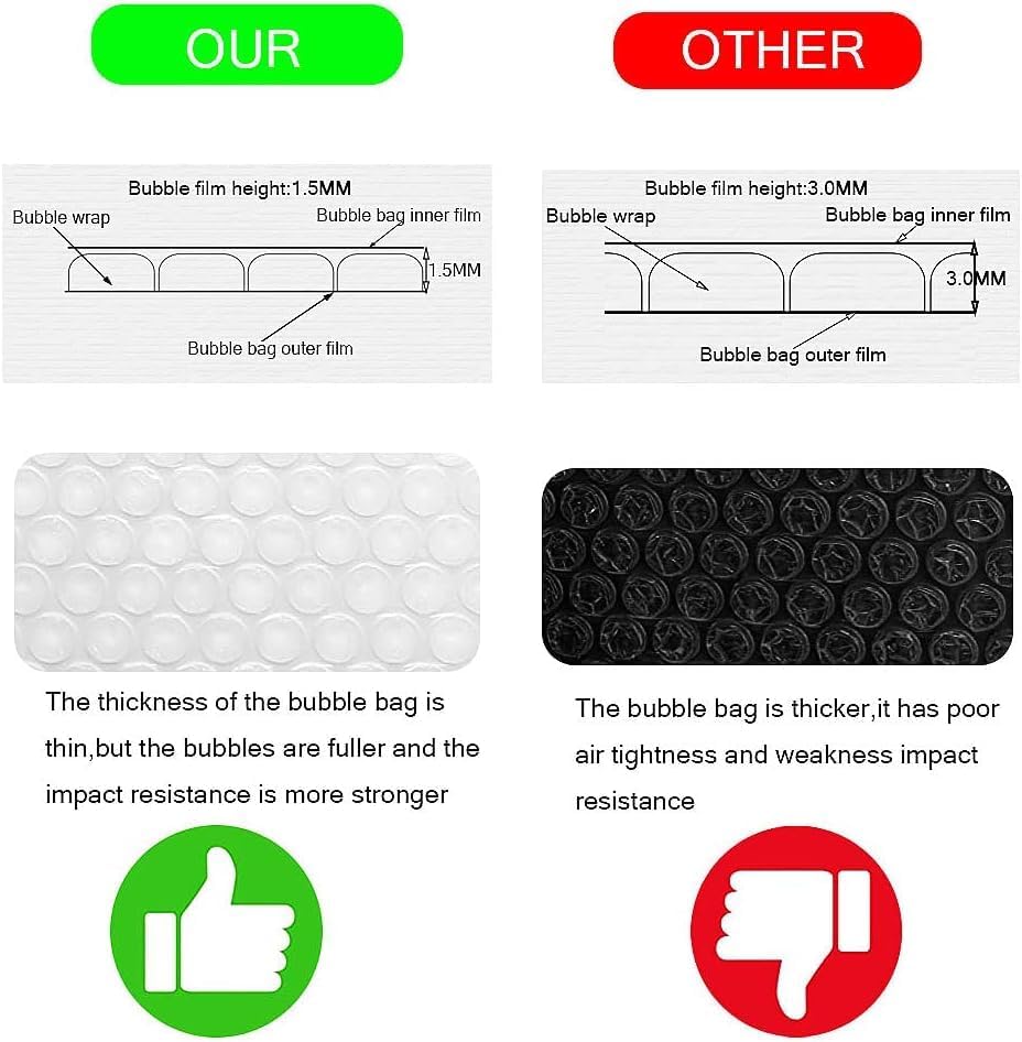 52Pack Yellow 4x8inch Kraft Bubble Mailers Small Business Mailing Packages Self-Sealing Paper Envelopes, Mailer Shipping package Strong Adhesion Padded Envelopes for Jewelry Makeup Supplies