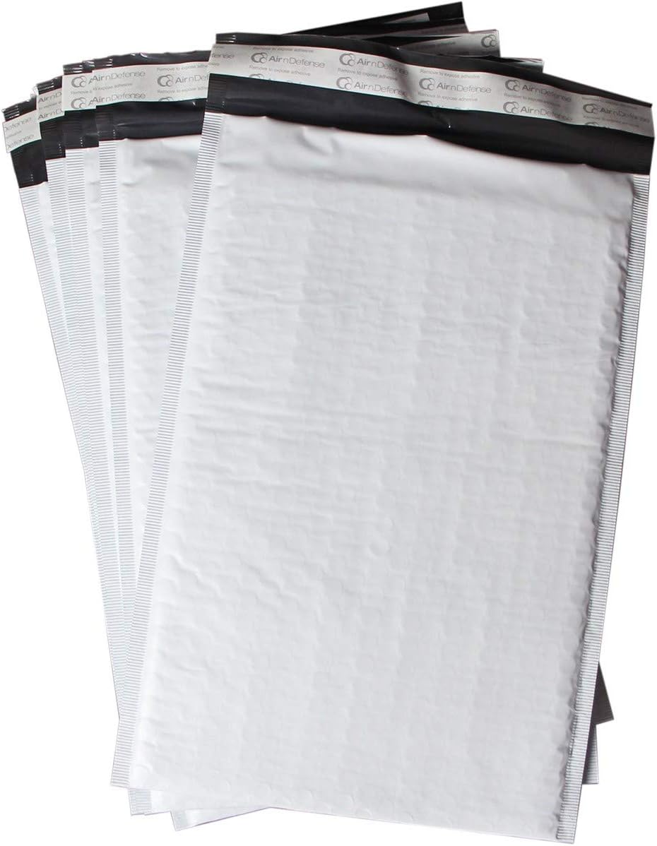 15/100/200/300/400/500/1000 pcs #5 10.5x16 Poly Bubble Padded Envelopes Mailers Shipping Bags AirnDefense (300)