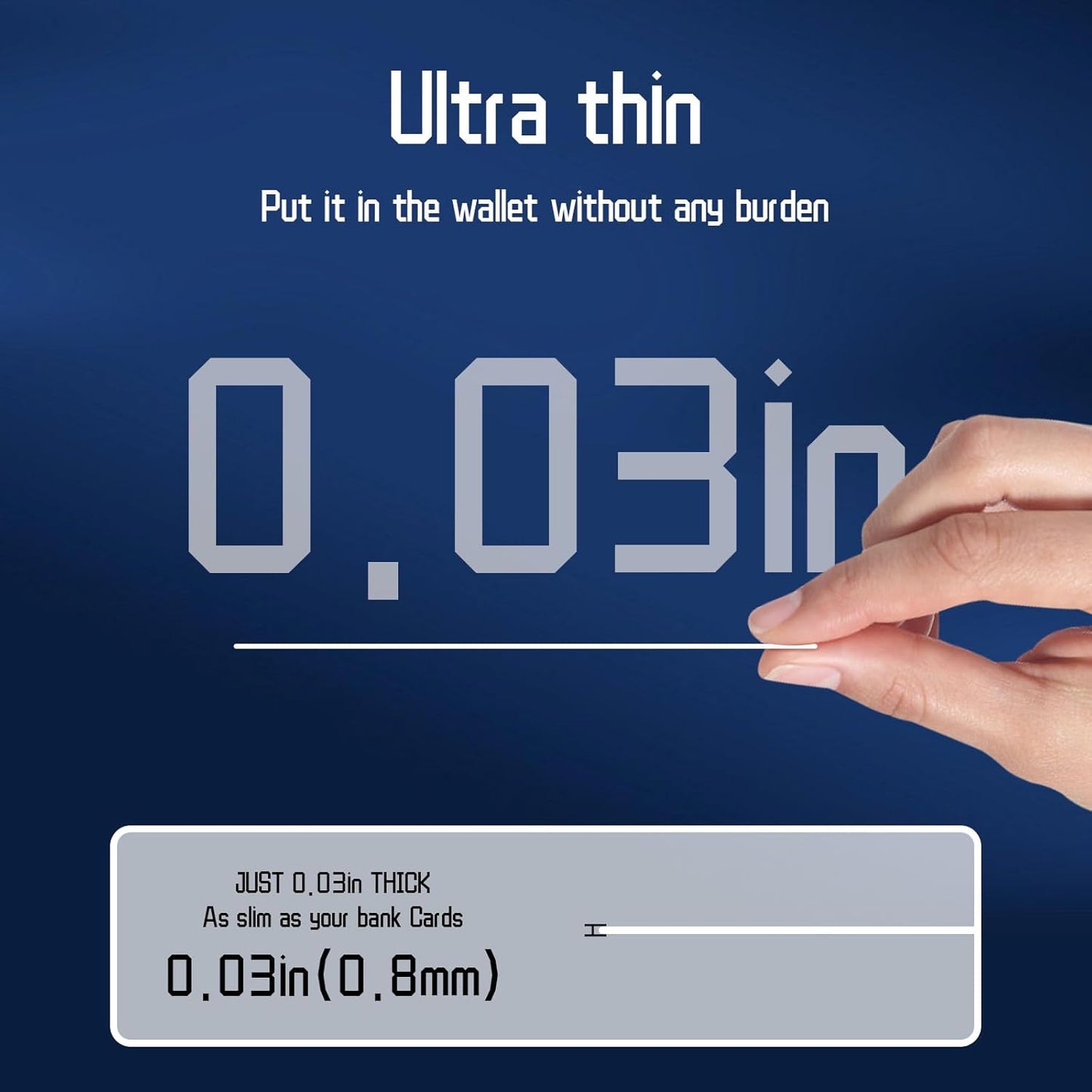 RFID Blocking Cards(8-Pack)–Ultra Thin Credit Card Protector for Wallet,Shields ID/Credit Card/Passport from Skimming–Durable Theft Cards