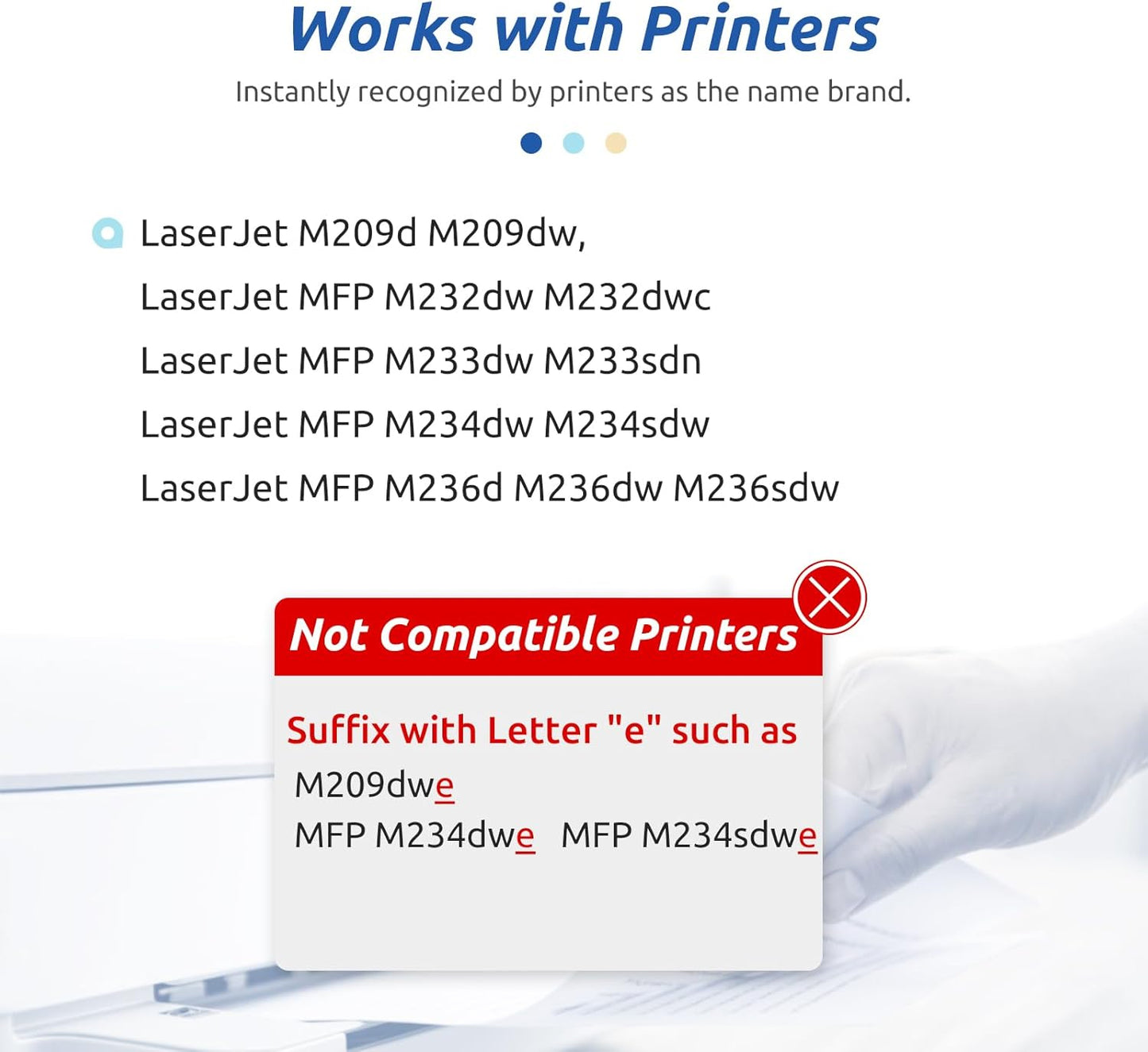 INK E-SALE 134X 134A High-Yield Toner Cartridge Replacement for HP 134X 134A W1340A W1340X Black Toner Cartridge for HP Laserjet M209d MFP M234dw M234sdw Printer 2-Pack Black Show Ink Level