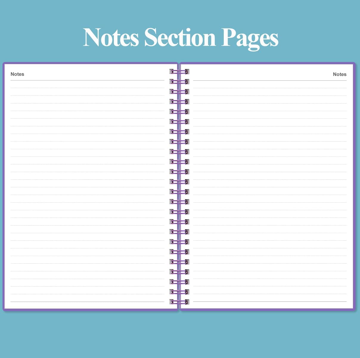 Accounting Ledger Book - A5 Ledger Book for Bookkeeping, Small Businesses & Personal Use, Expense Tracker Notebook for Tracking Money, Expenses, Deposits & Balance, 5.8" x 8.4", Purple