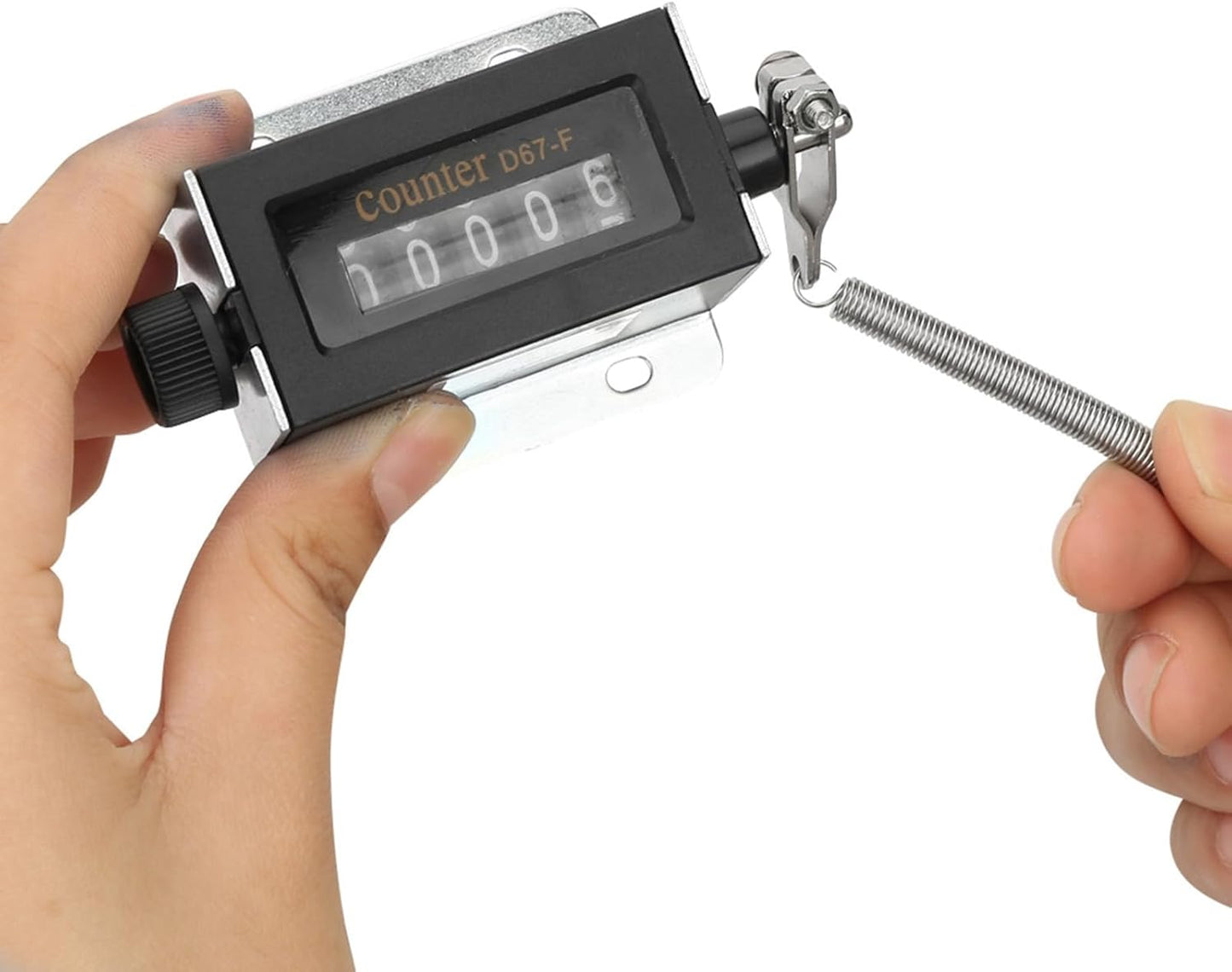 Bale Counter for baler Counter clicker 9×5×4 d67f 5 Digit Mechanical resettable Manual Hand Pull Stroke Tally Counter Mechanical Counter Counter clicker