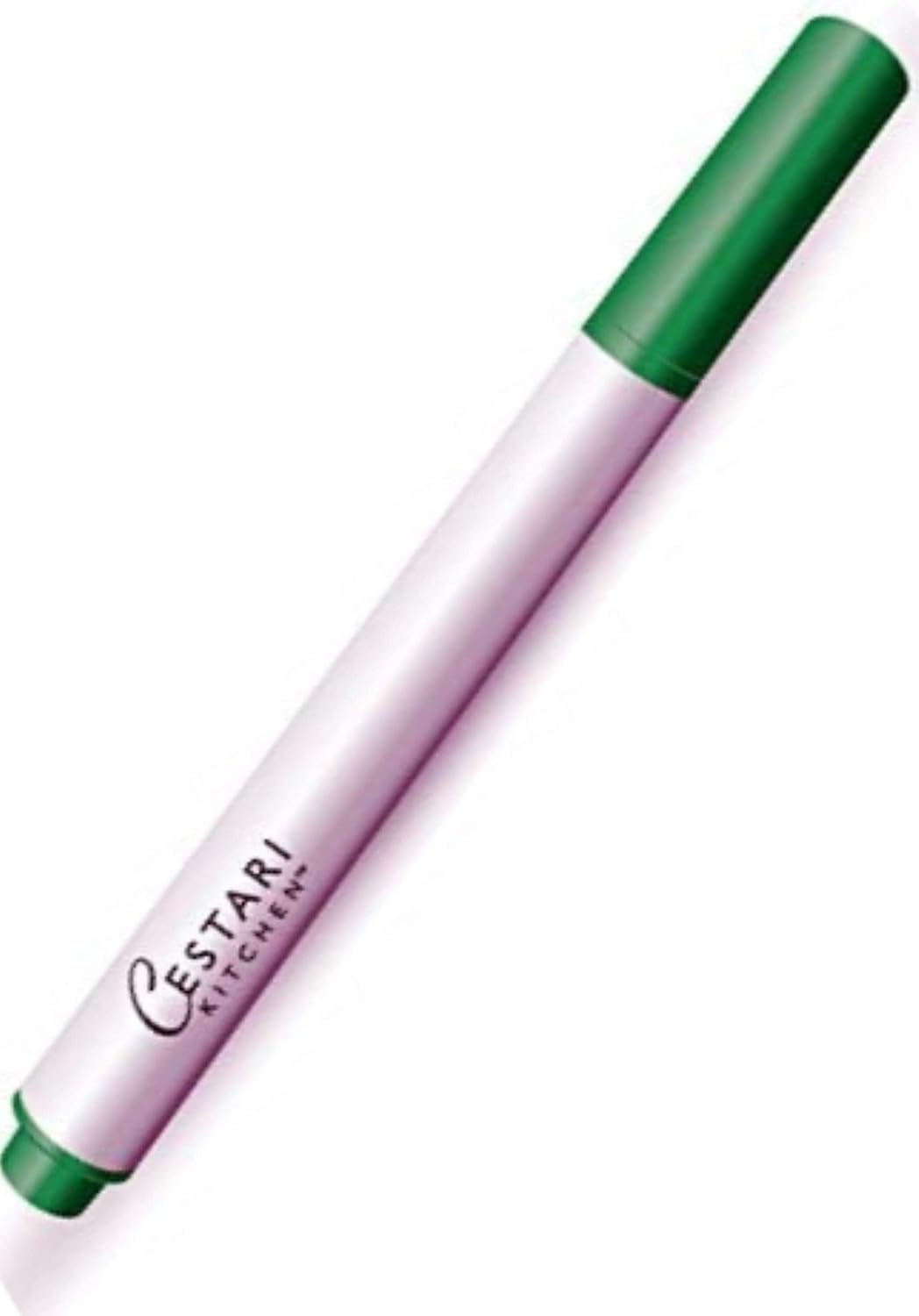 Cestari Green Liquid Chalk Marker with 2mm Fine Tip for Writing and Drawing - Erasable Chalkboard Label Paint Pen for Kitchen