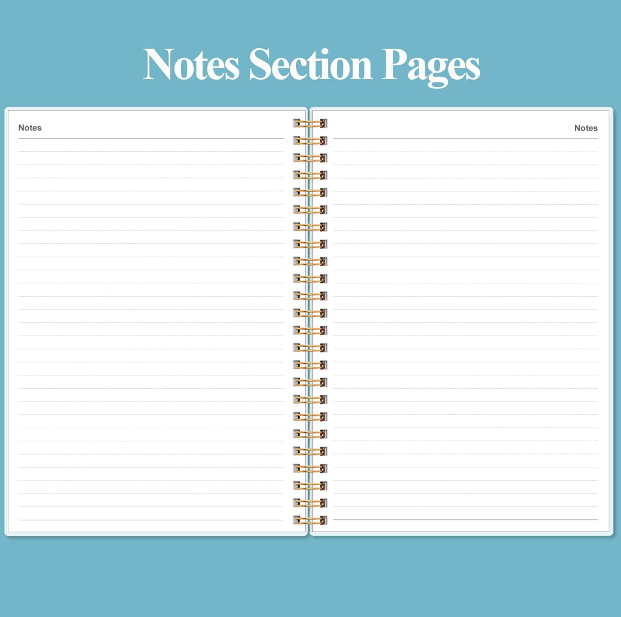 Accounting Ledger Book - A5 Ledger Book for Bookkeeping, Small Businesses & Personal Use, Expense Tracker Notebook for Tracking Money, Expenses, Deposits & Balance, 5.8" x 8.4", Watercolor Blue