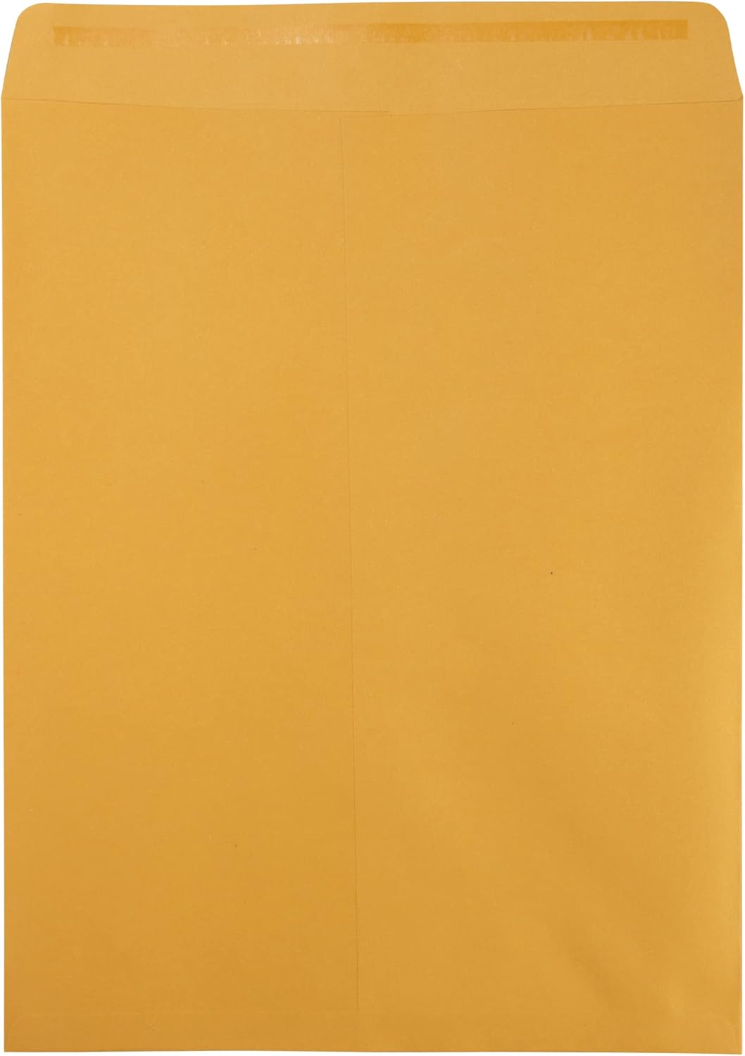 JAM PAPER 12 x 15 1/2 Open End Catalog Recycled Envelopes with Peel and Seal Closure - Brown Kraft - 50/Pack