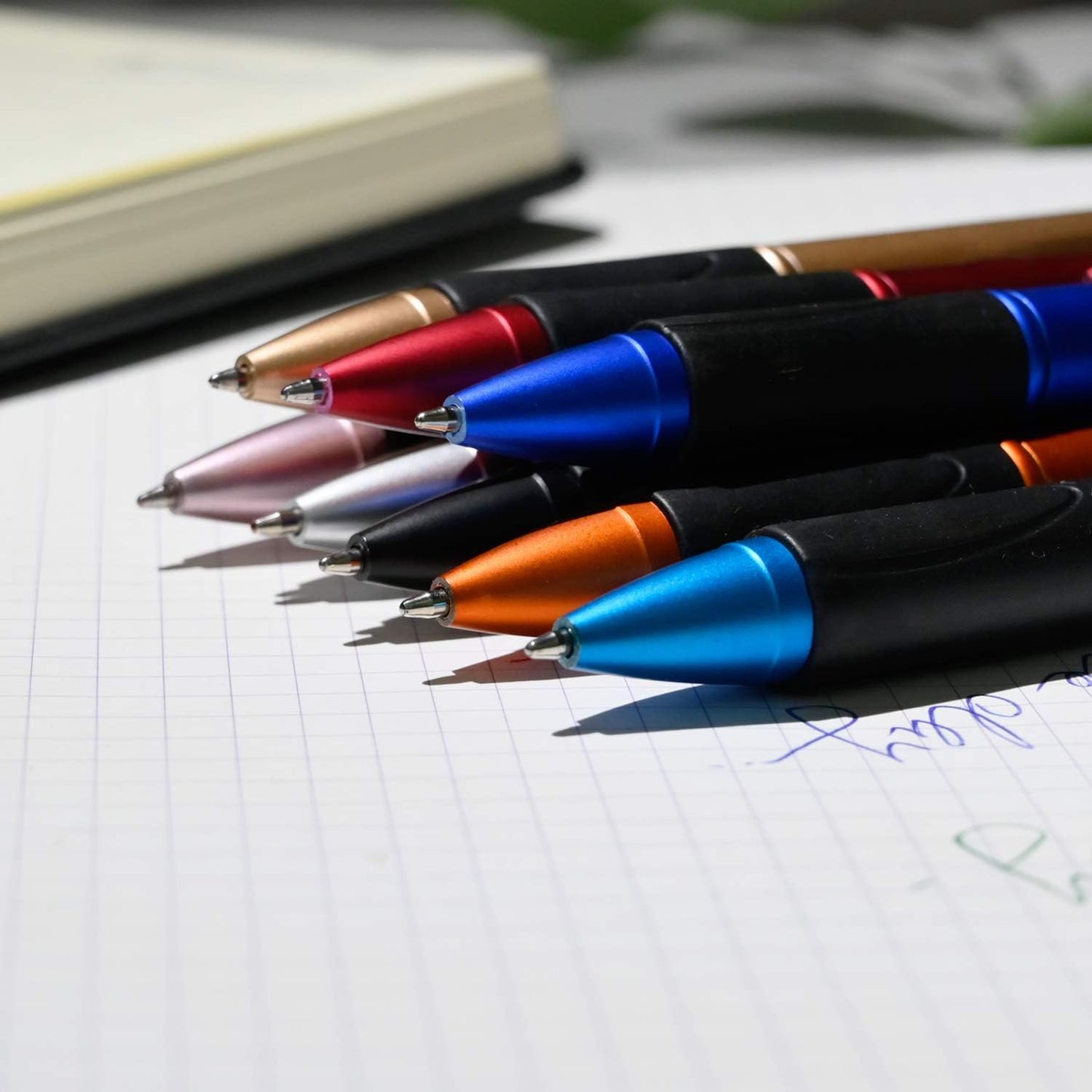 MiSiBao Stylus Pen for Touch Screen 4 Color in One Multi-colored Ballpoint Pens Medium Point (1.0mm) for iPad, 4-Pack