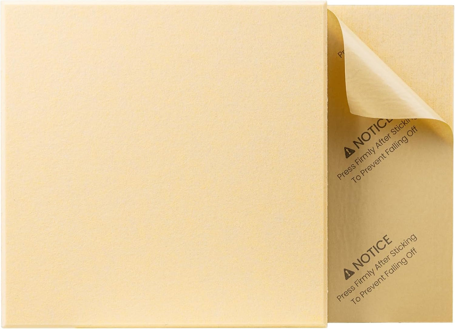 22 Pack Self-Adhesive Acoustic Panels, 12" X 12" X 0.4" High-Density Sound Proof Foam Panels for Walls, Soundproof Wall Panels for Home & Office (Apricot Pink)