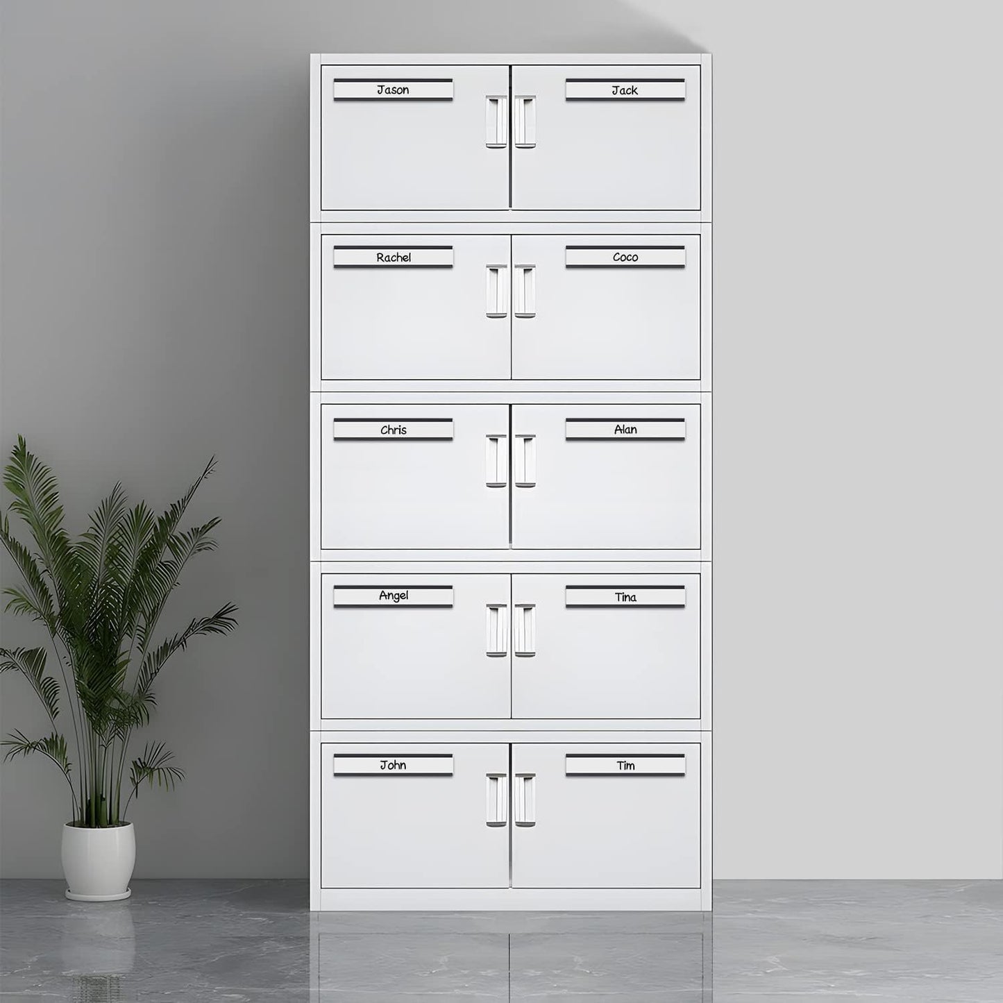 Magnetic Label Holder 0.78"X4"，Magnetic Labels for Shelving，Magnetic Data Card Holders File Cabinet Labels,Pack of 50