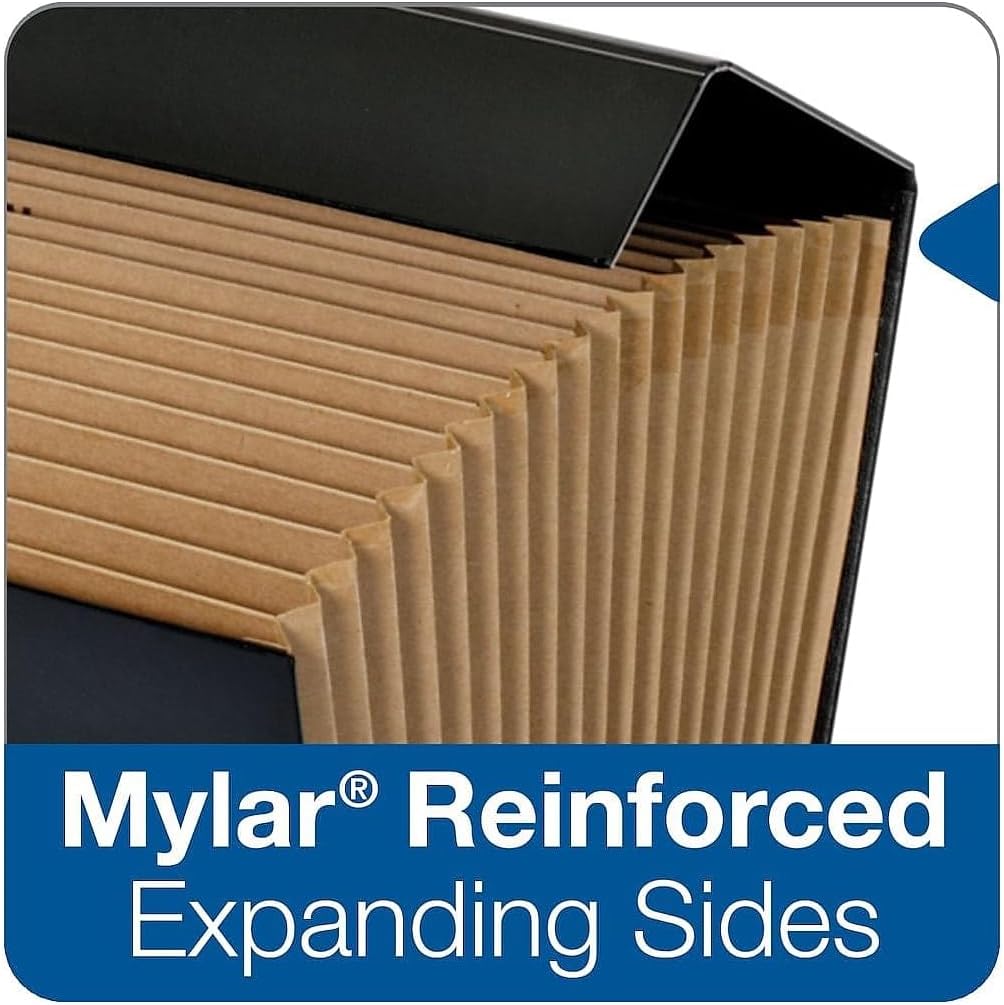 Pendaflex Globe-Weis 19-Pocket File Express Case (11170) (Colors May Vary),Assorted Colors, Legal