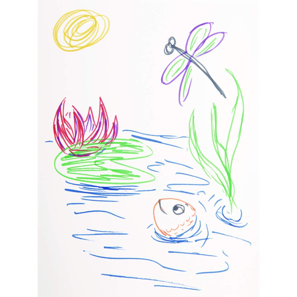 Colorations Washable Chubby Markers (Pack of 200), Classic Colors, Washable Bulk Markers, Classroom, For Kids, Preschool