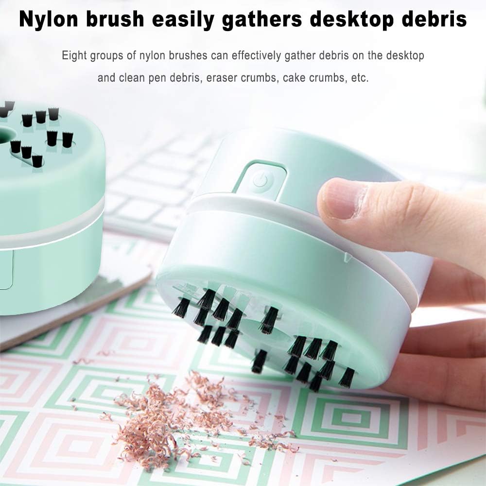 BLOCE Diamond Accessories Tools, Diamond Tools for Diamonds, Desk Accessories Vacuum Cleaner Mini, Green Hand-Held Vacuum Cleaner