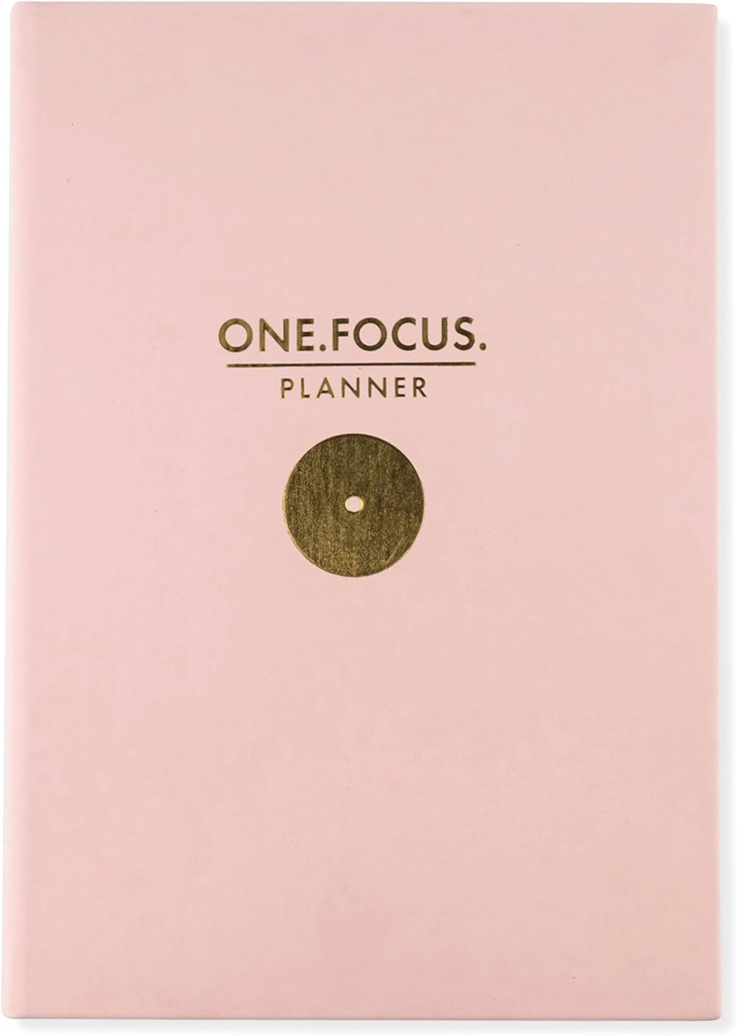 One Focus Planner: 90-Day Productivity & ADHD Management Tool with Goal Setting, Daily Planning, Habit Tracker, and Mindfulness for Focus, Mental Clarity & Anxiety Relief – Ideal for Busy Adults and Neurodivergent Minds; Pink