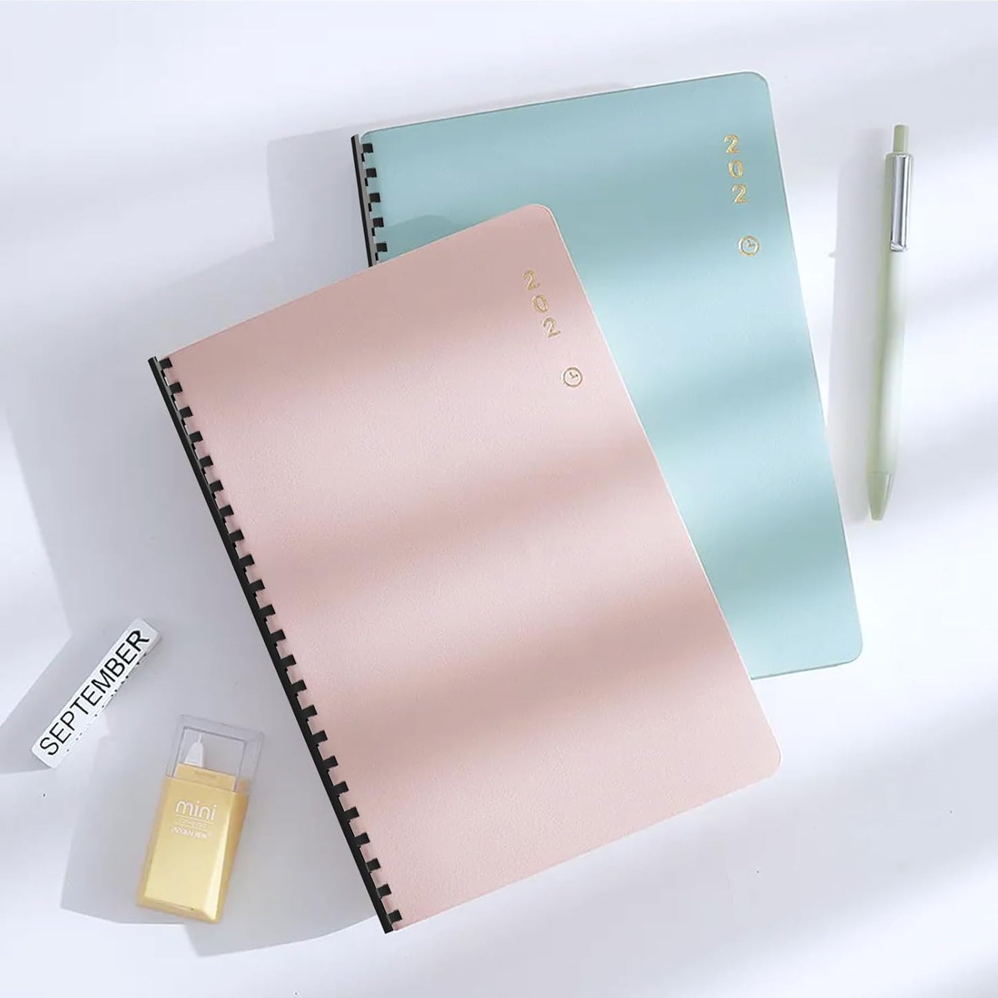 MAKEASY 150 Pack Multi-Size Multi-Color 19-Ring Comb Binding Spines for LTR, 1/4", 5/16", 3/8", 1/2", 5/8", 3/4", Pack of 150